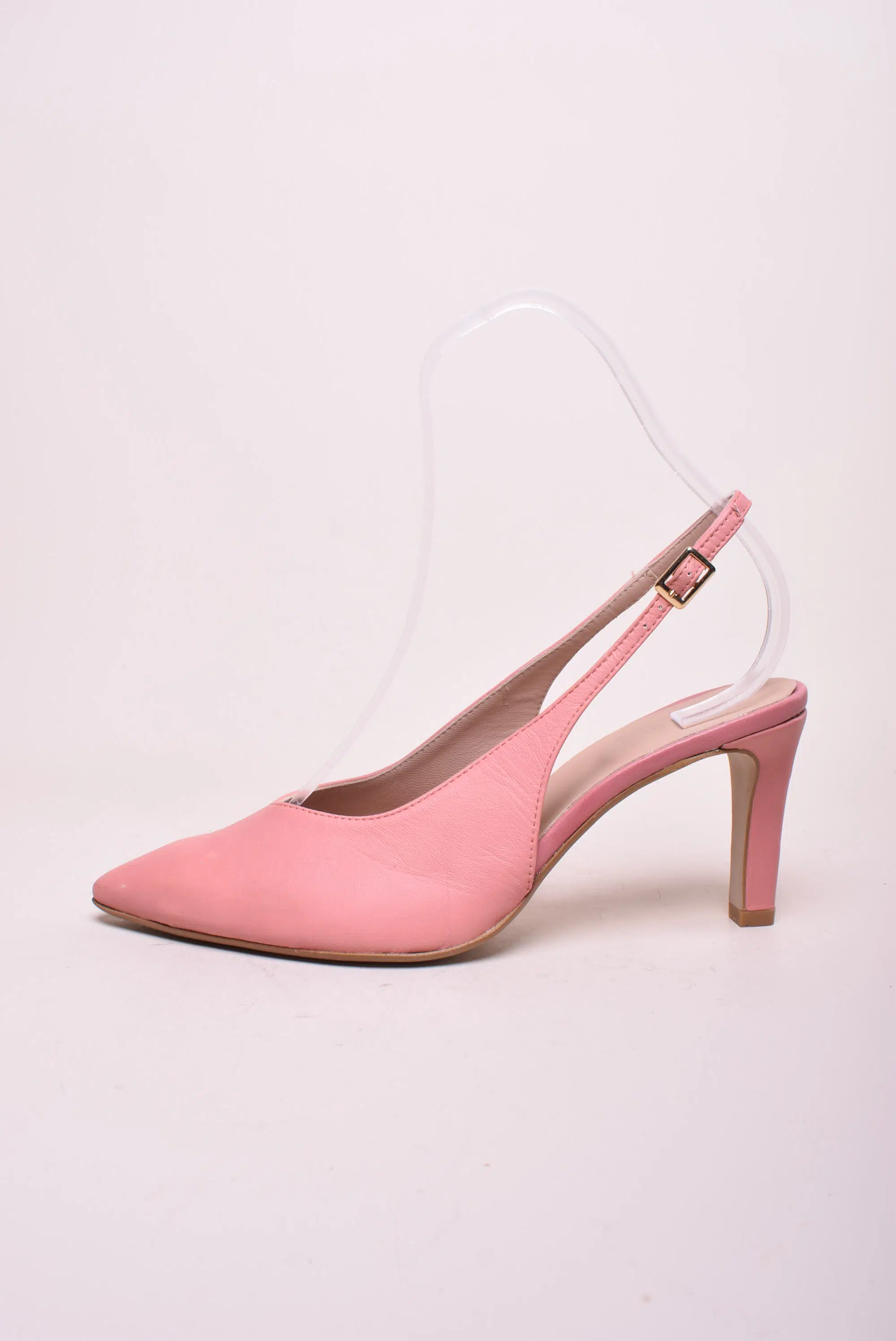 Pantofi dama stiletto decupati in spate [3]