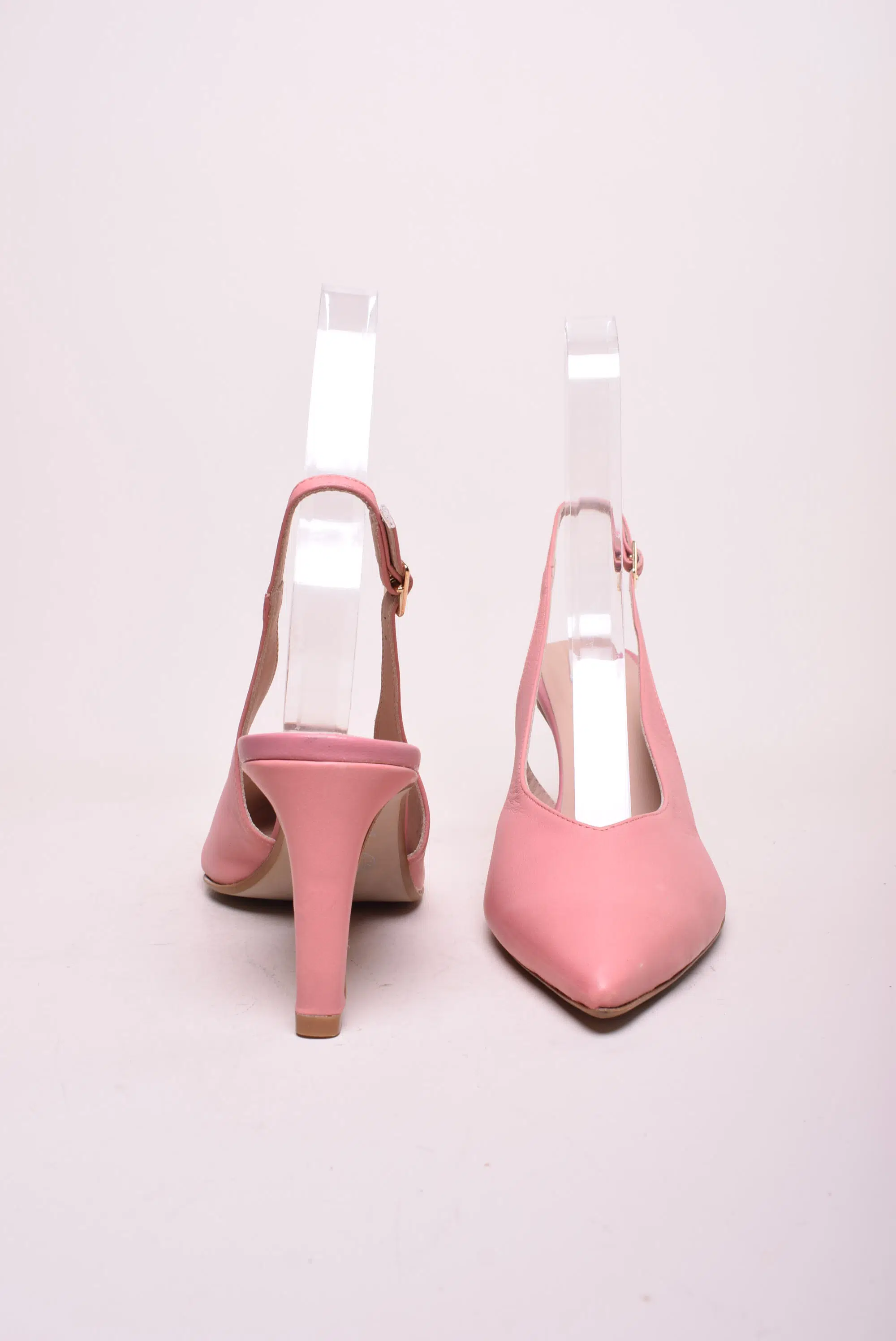 Pantofi dama stiletto decupati in spate [2]