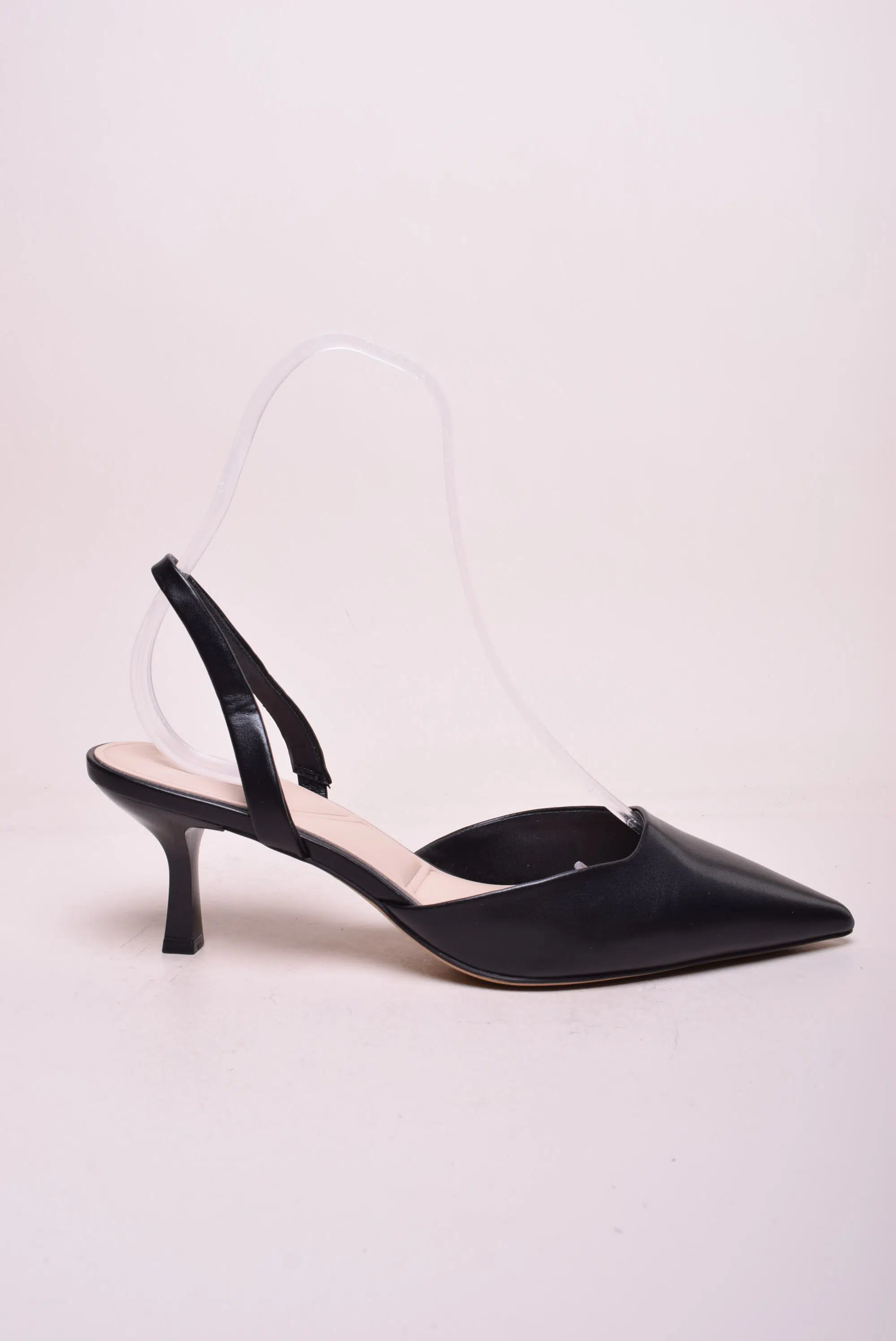 Încălțăminte damă - Pantofi dama stiletto decupati in spate