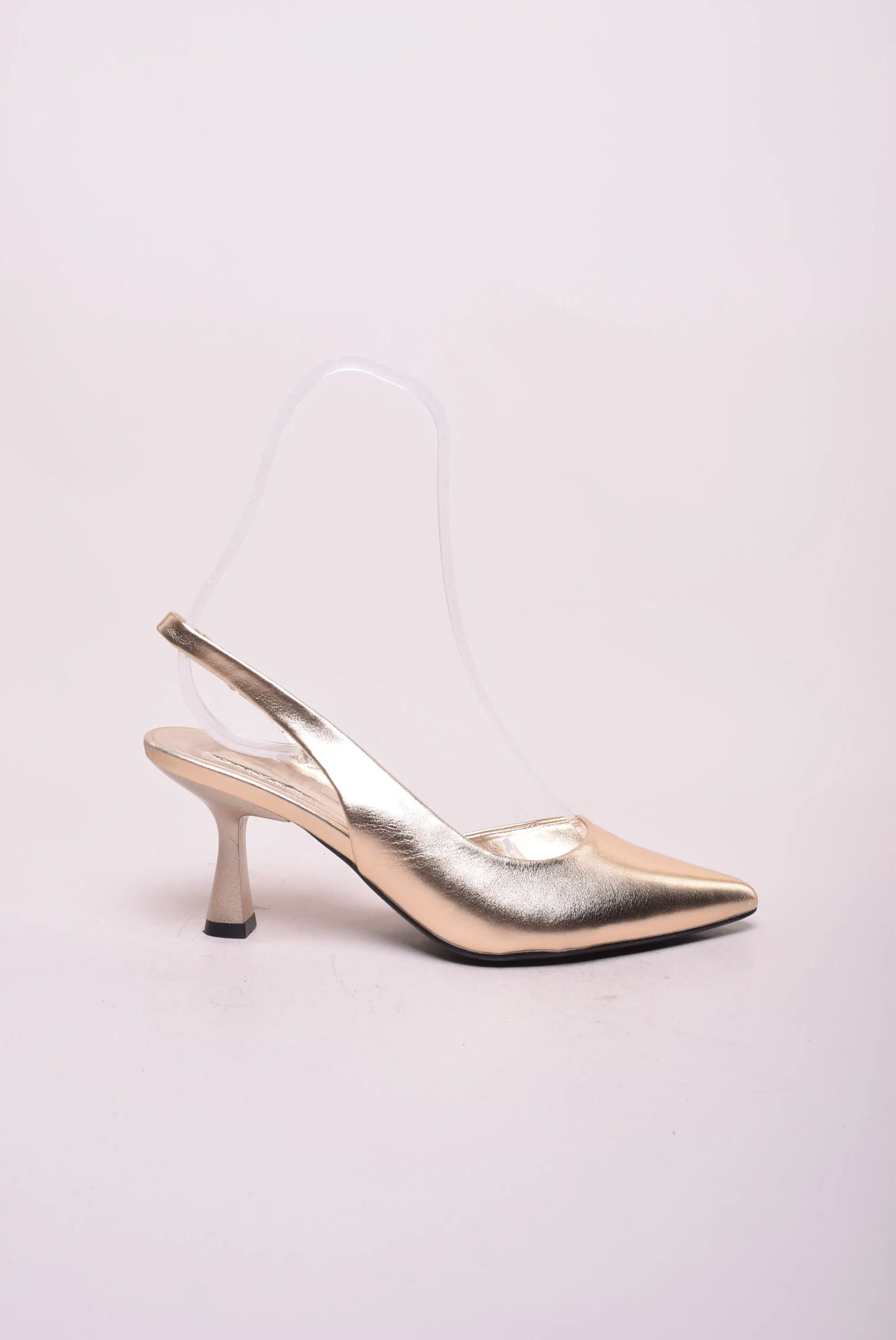 Pantofi dama stiletto decupati in spate [0]