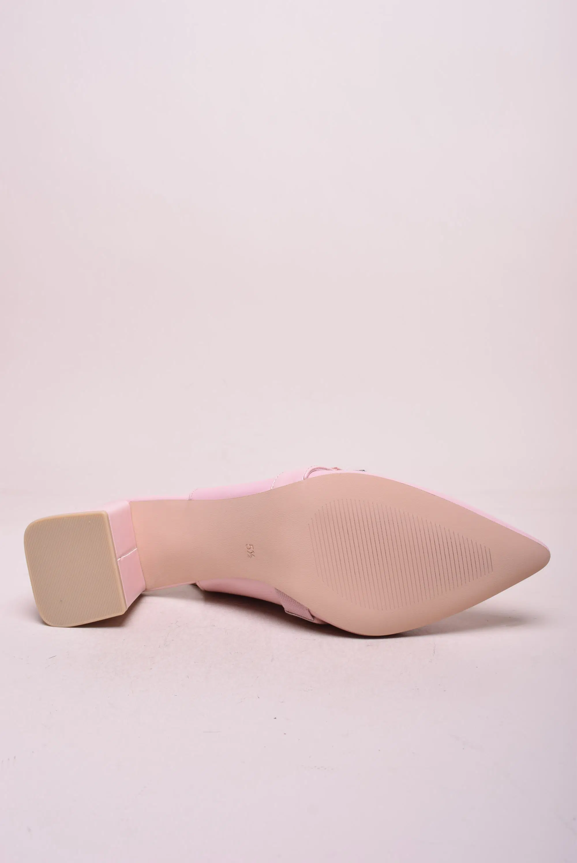 Pantofi dama stiletto decupati in spate, cu pietricele [1]