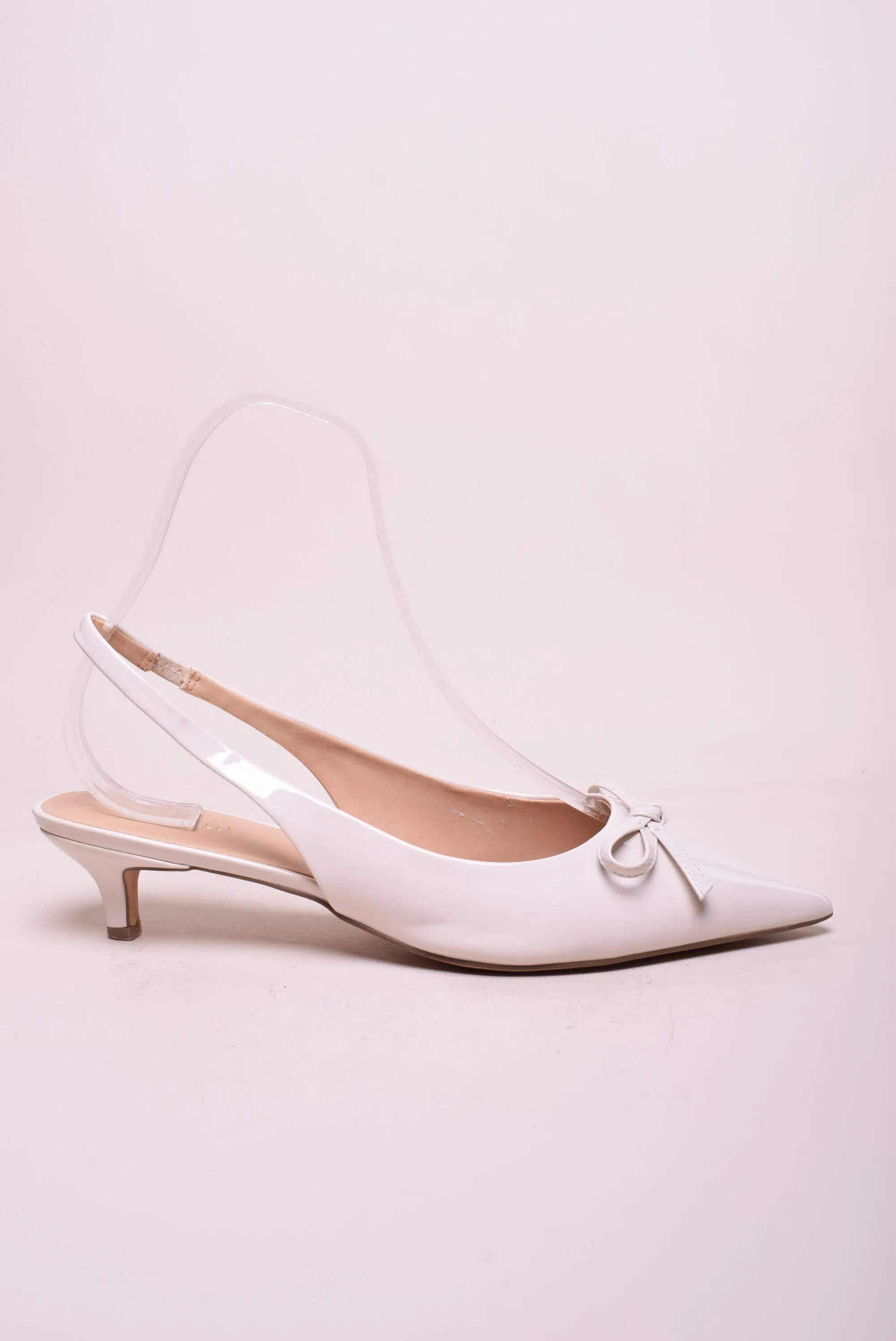 Încălțăminte damă - Pantofi dama stiletto decupati in spate, lacuiti