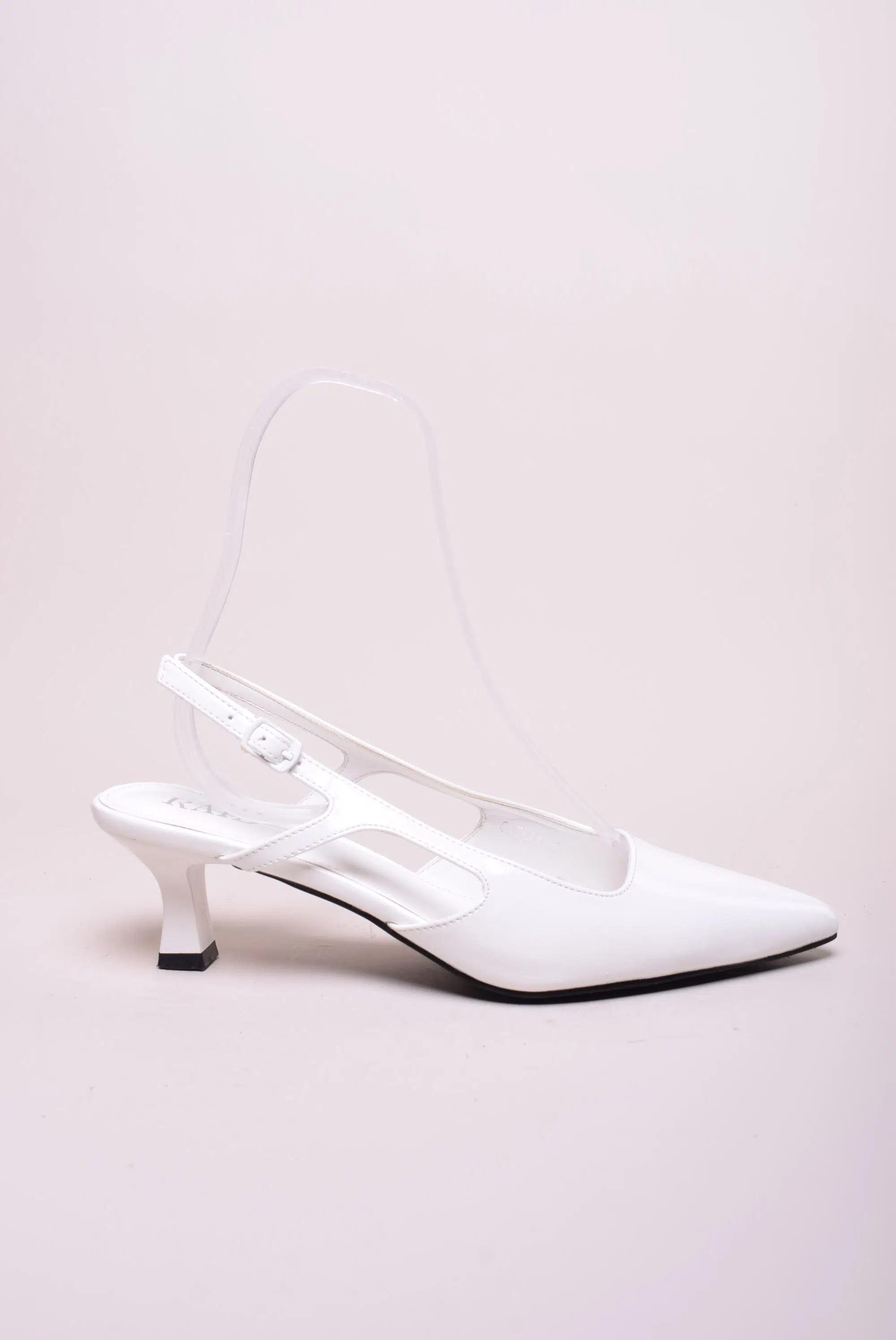 Pantofi dama stiletto decupati la spate [0]