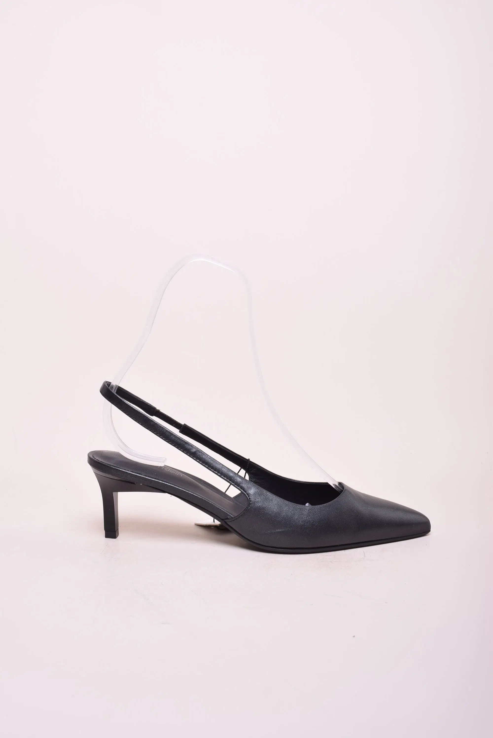 Pantofi dama stiletto decupati la spate [0]