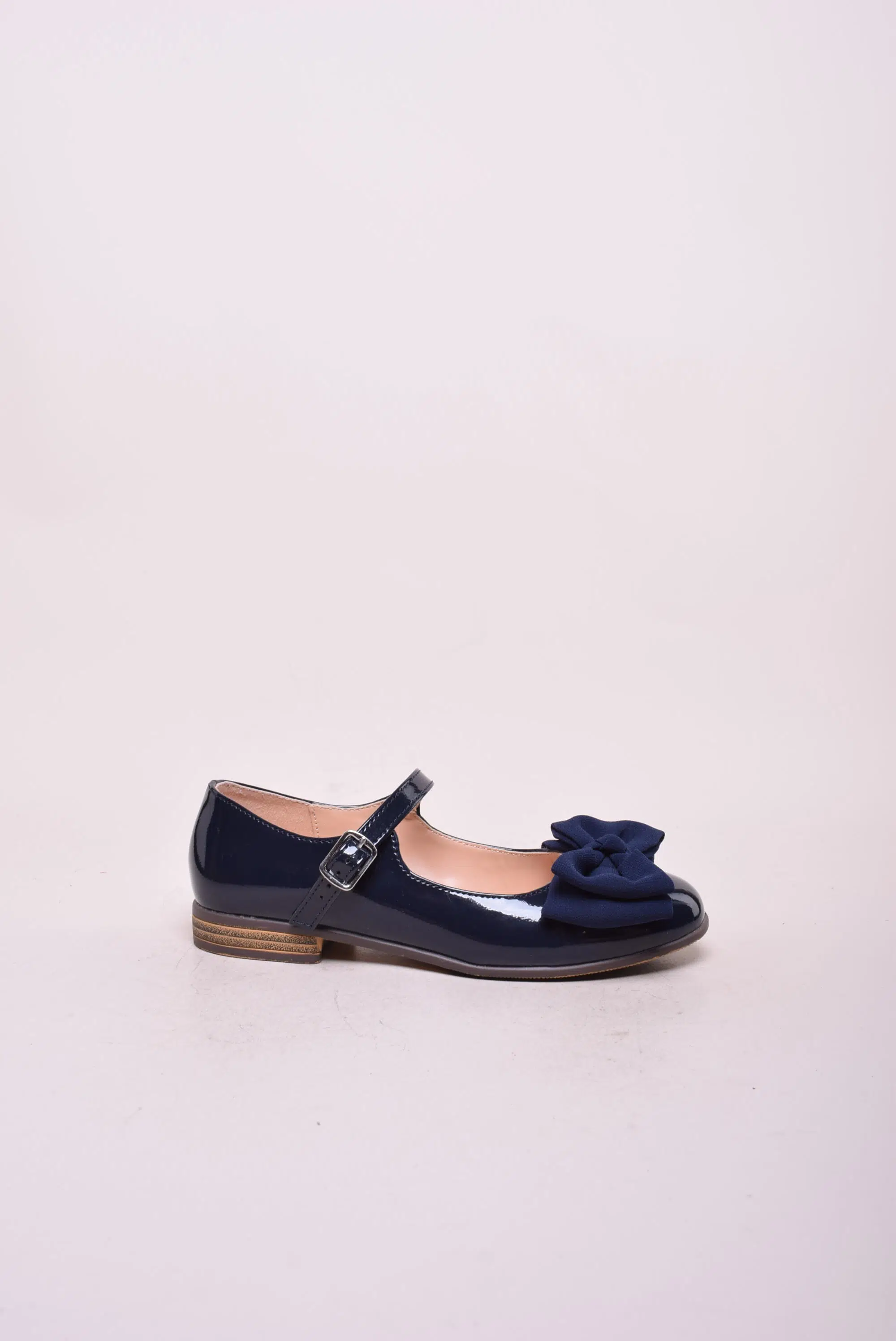 Pantofi fete lacuiti, cu fundita [0]