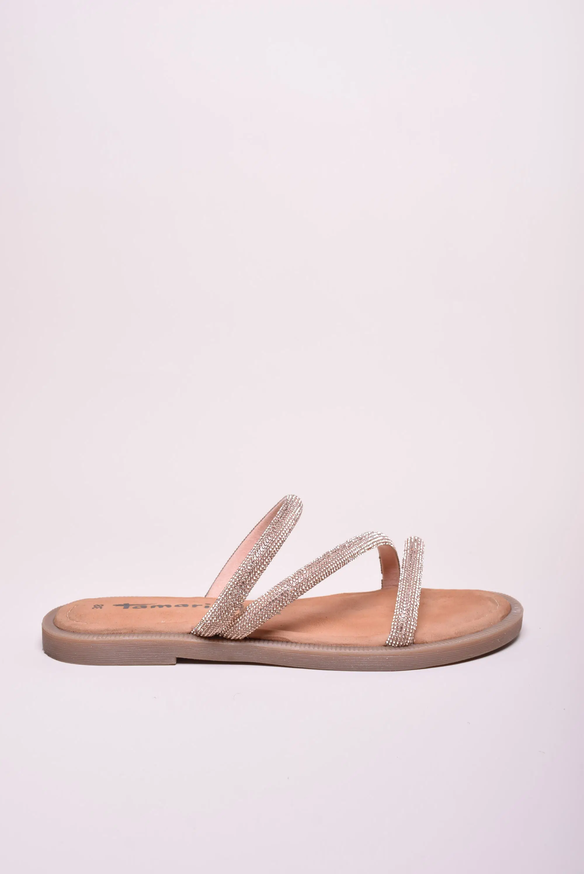 Încălțăminte damă - Papuci dama cu pietricele