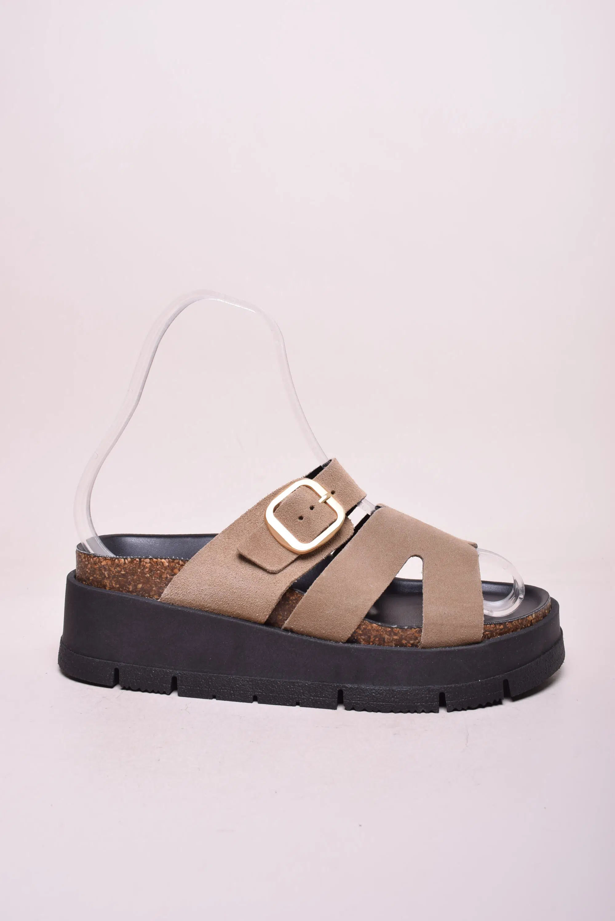 Încălțăminte damă - Papuci dama cu platforma