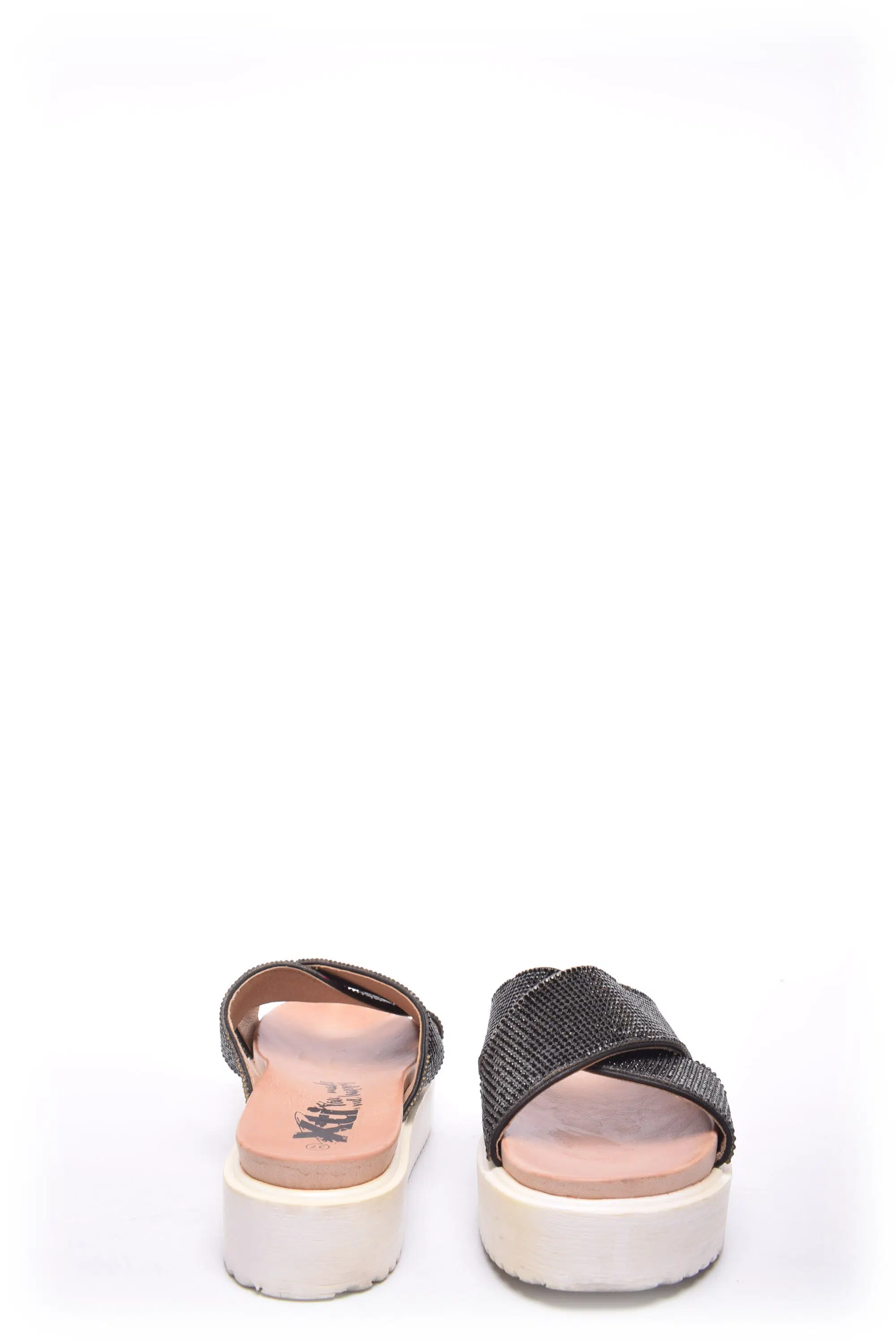 Papuci dama cu platforma cu pietricele [2]