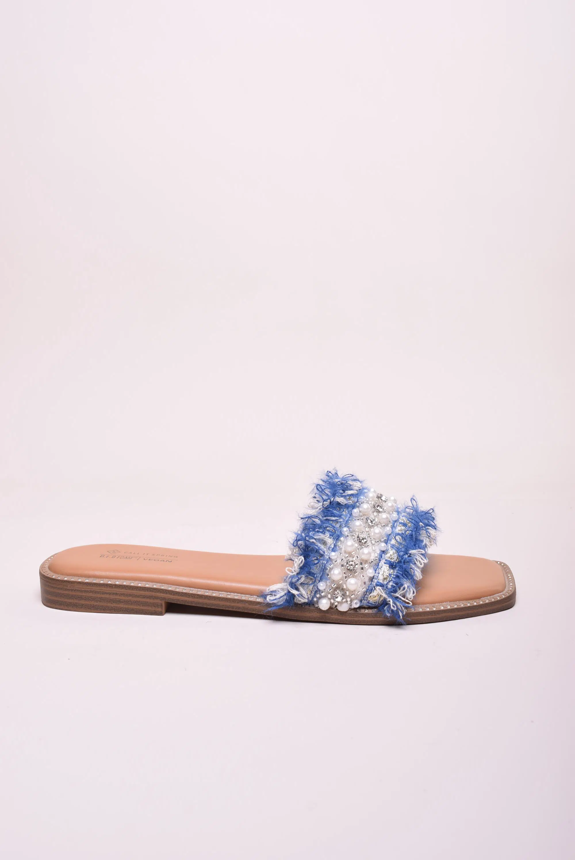 Toate produsele - Papuci dama Vegan, cu pietricele