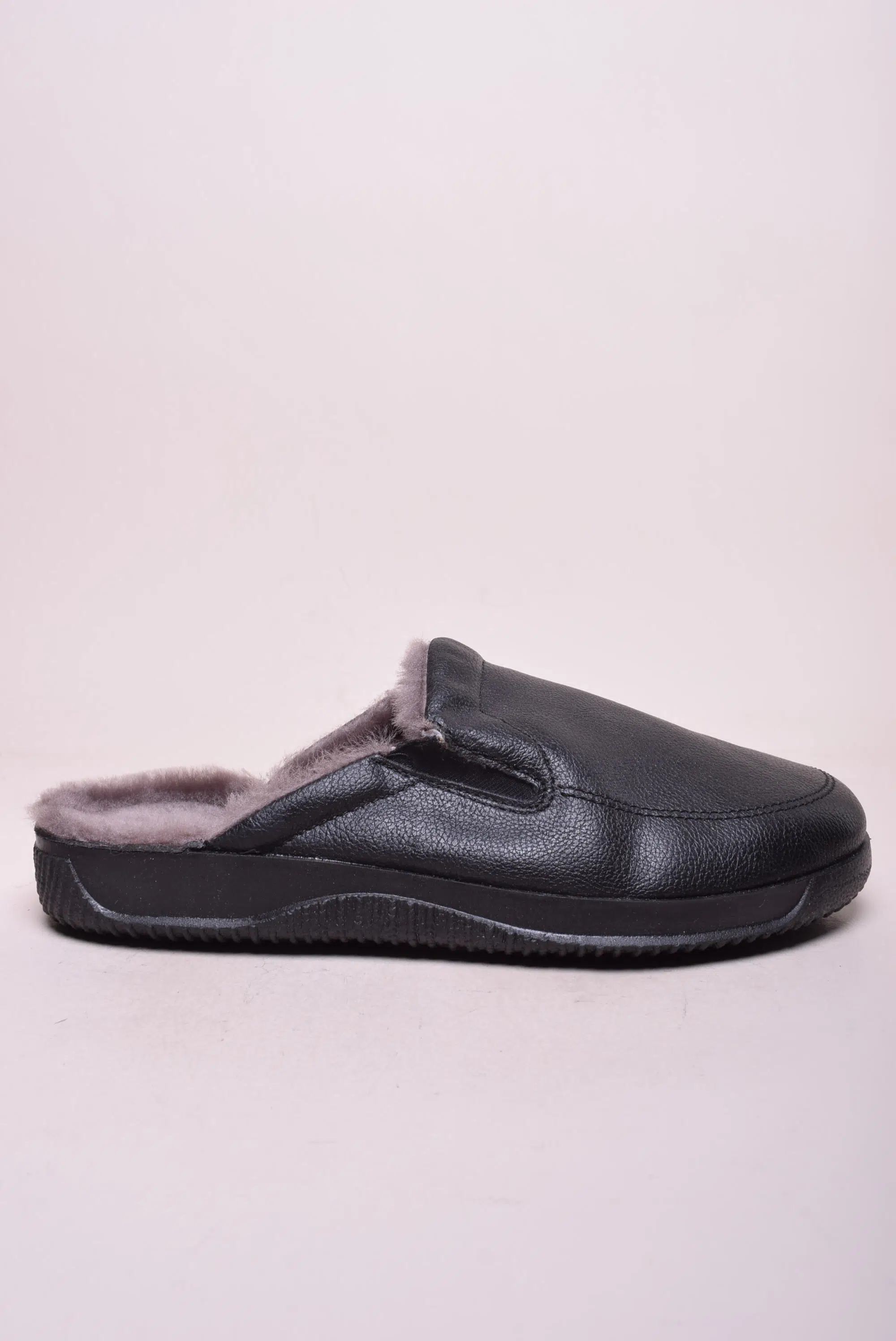 Șlapi și papuci bărbați - Papuci de casa barbati imblaniti