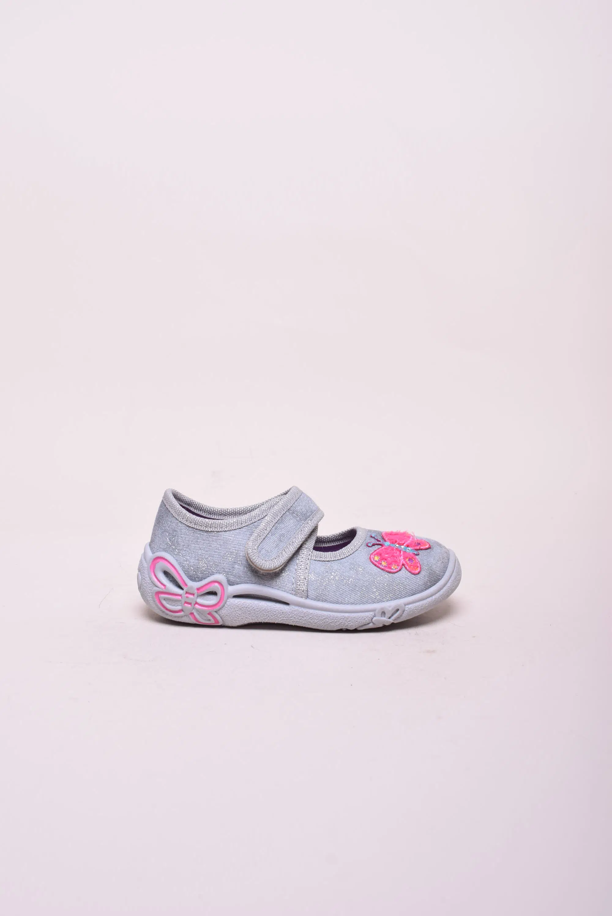 Papuci de casa copii cu fluturas [0]