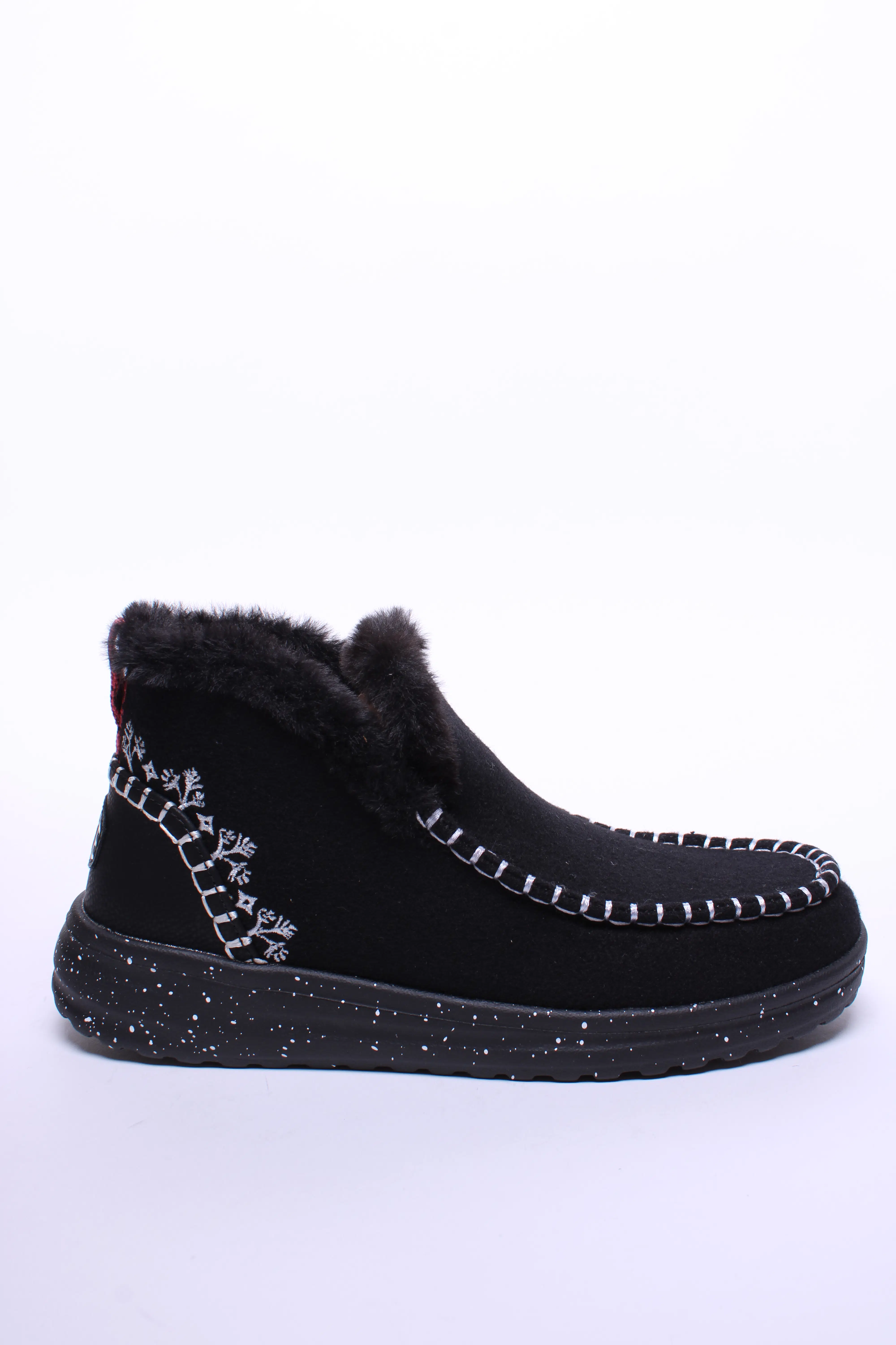 Încălțăminte damă - Papuci de casa dama Denny Faux Shearling