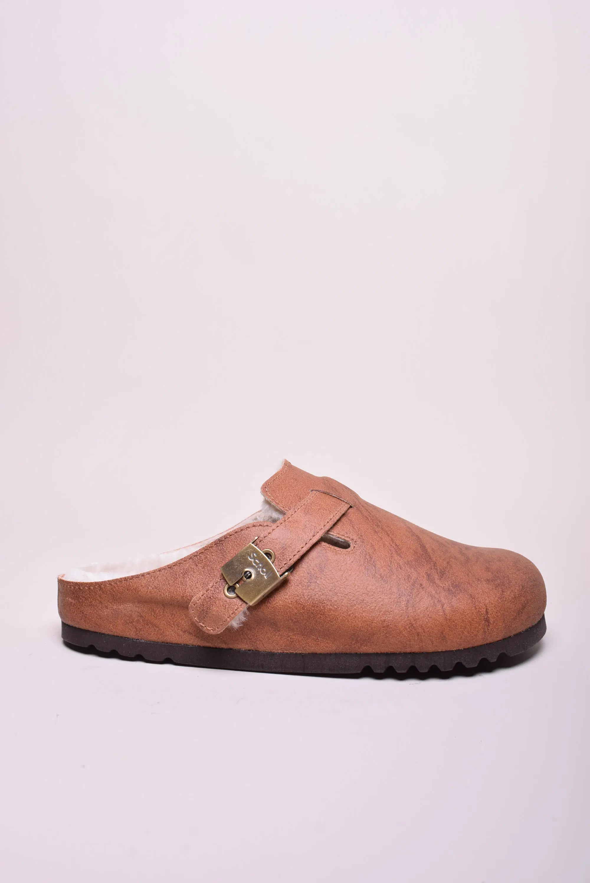 Papuci de casa dama Grace, imblaniti