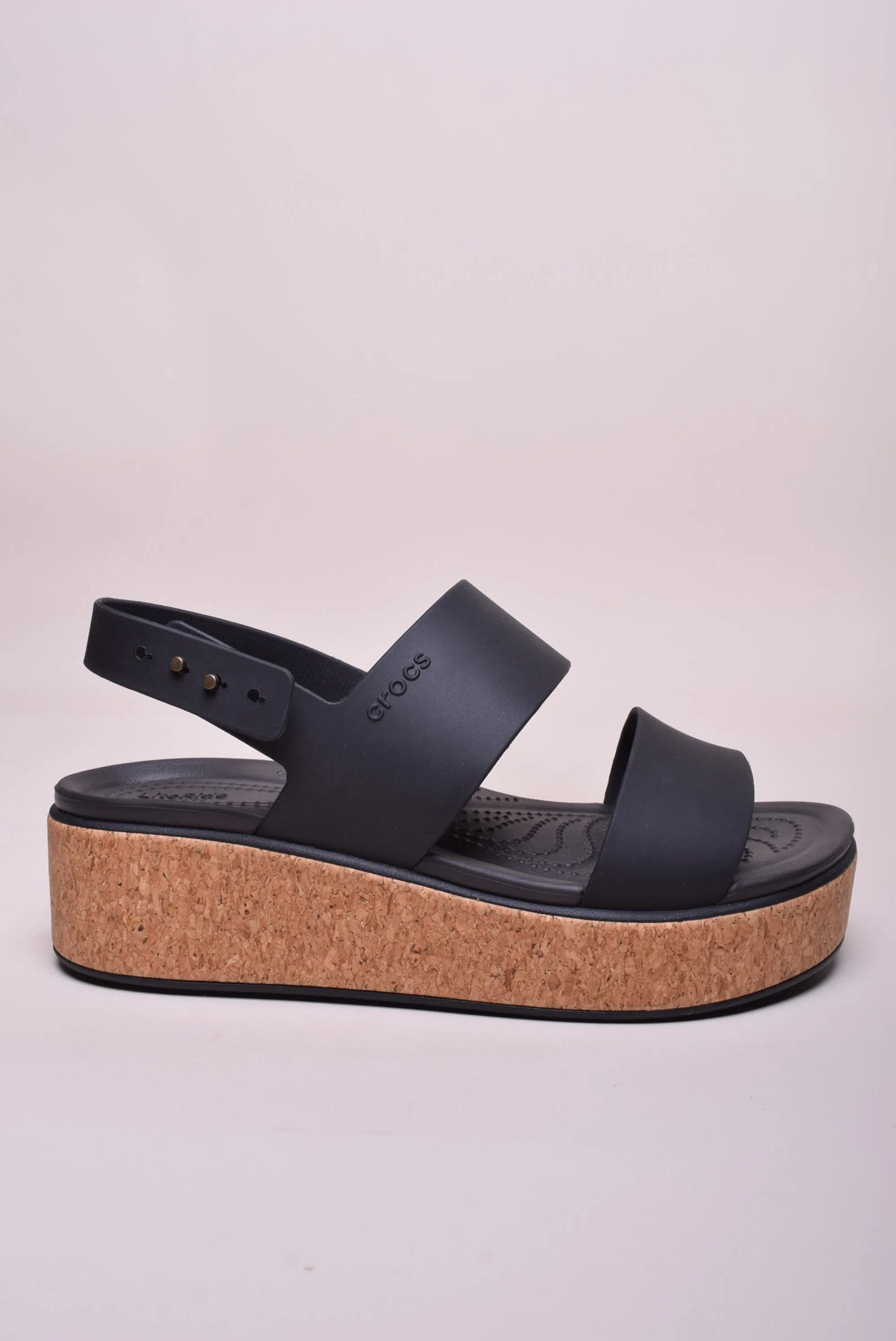 SUMMER SALE % - Sandale dama cu platforma Brooklyn Cork Low Wedge