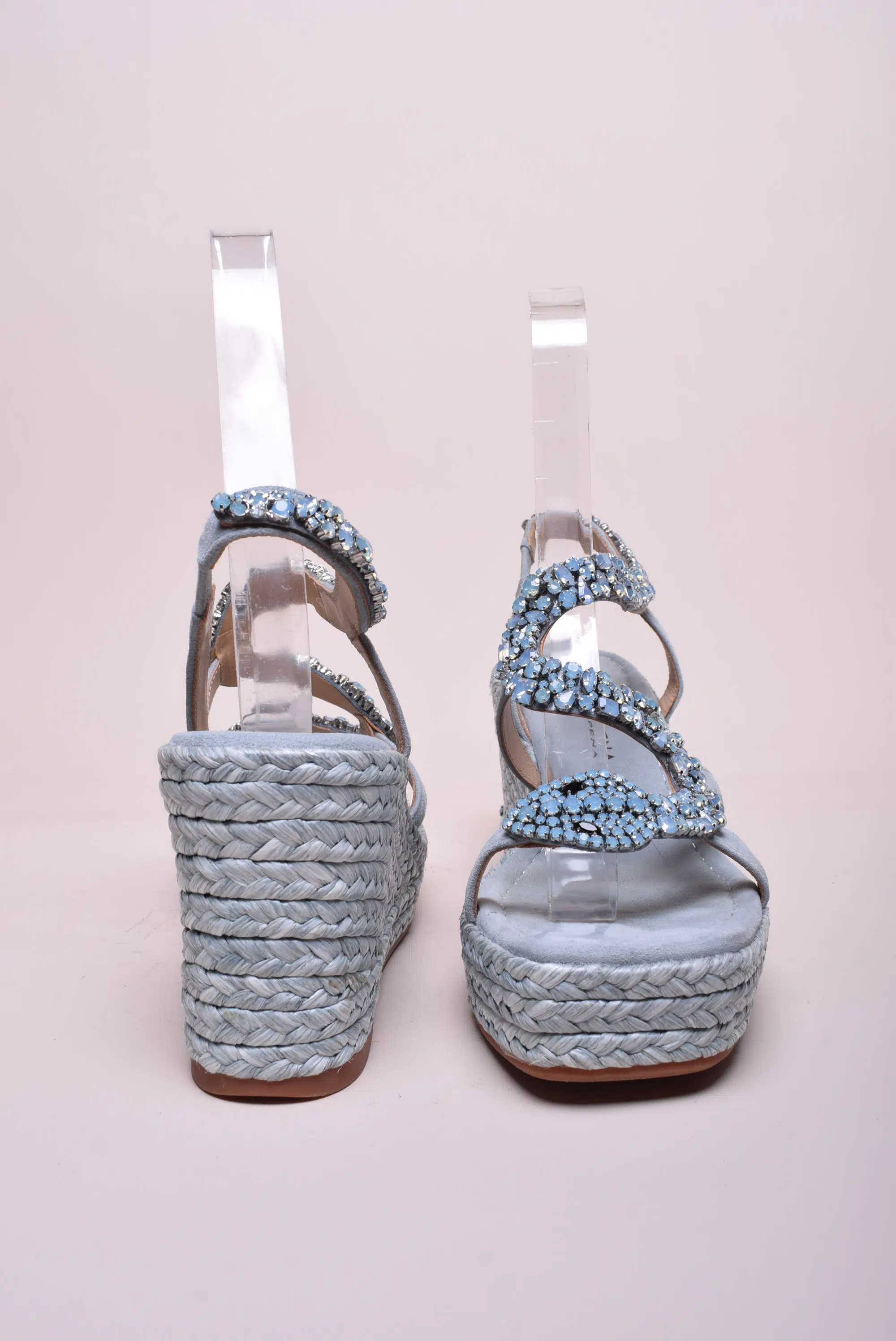 Sandale dama cu platforma cu pietricele [2]