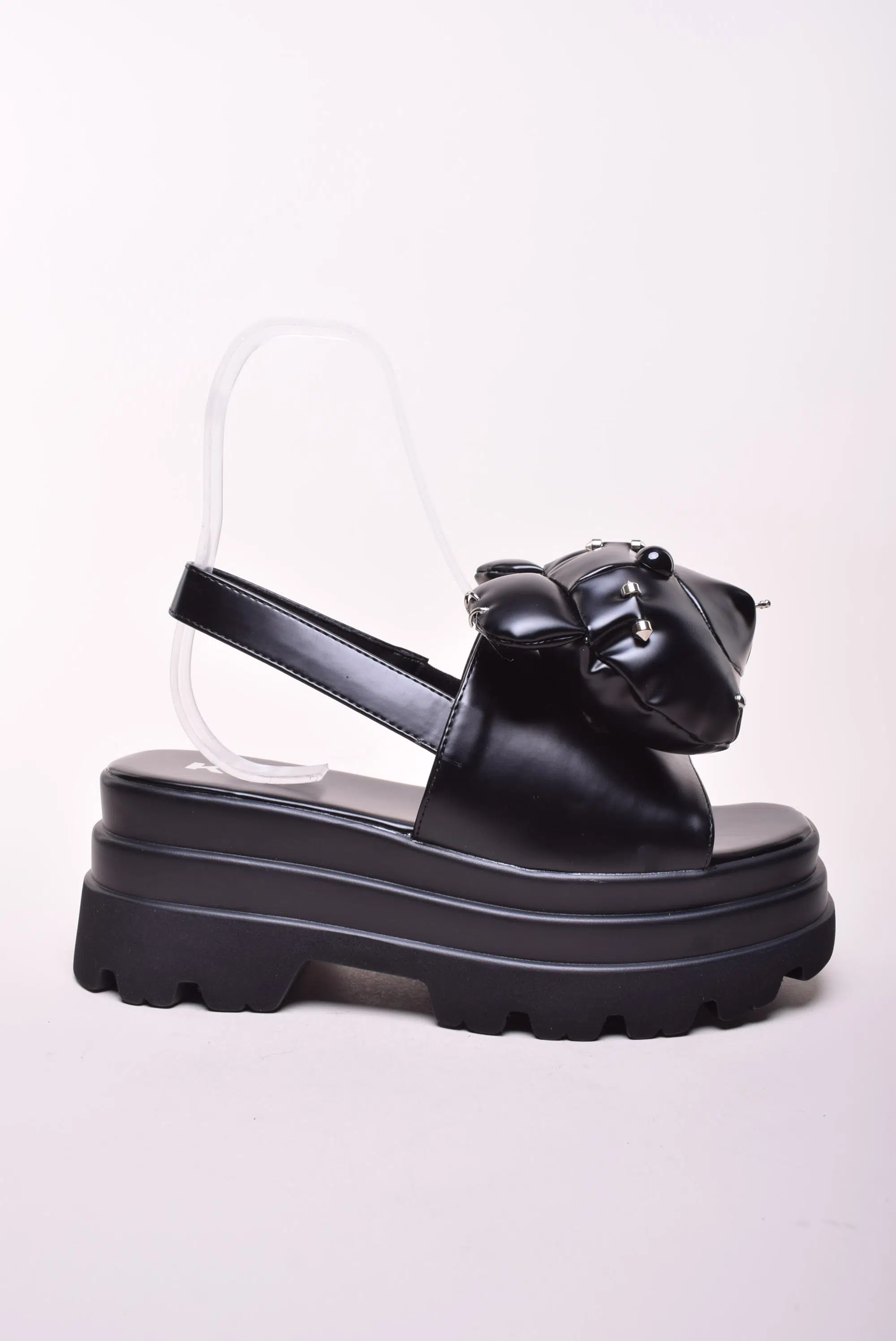 Sandale dama cu platforma cu ursulet [0]