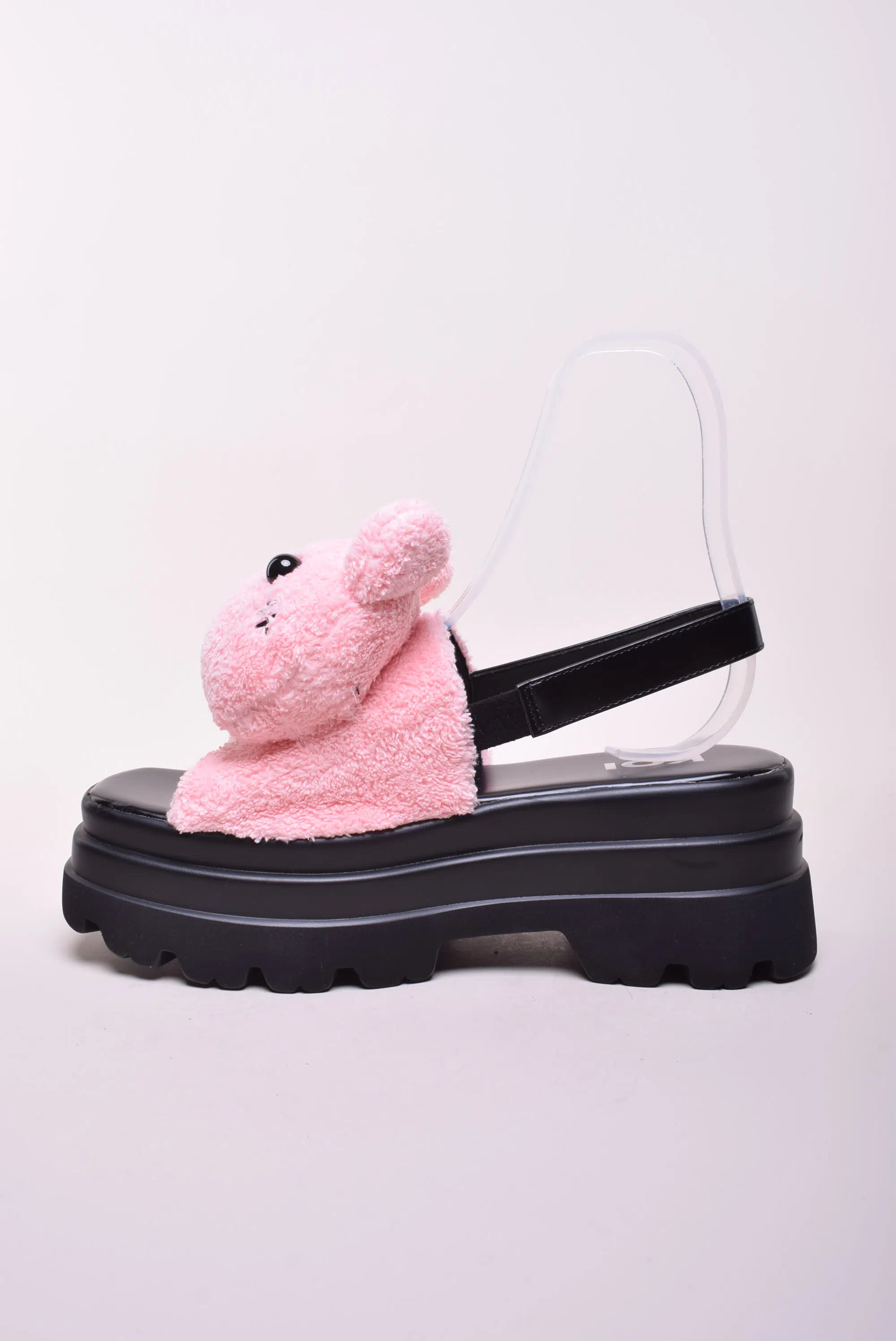 Sandale dama cu platforma cu ursulet [3]