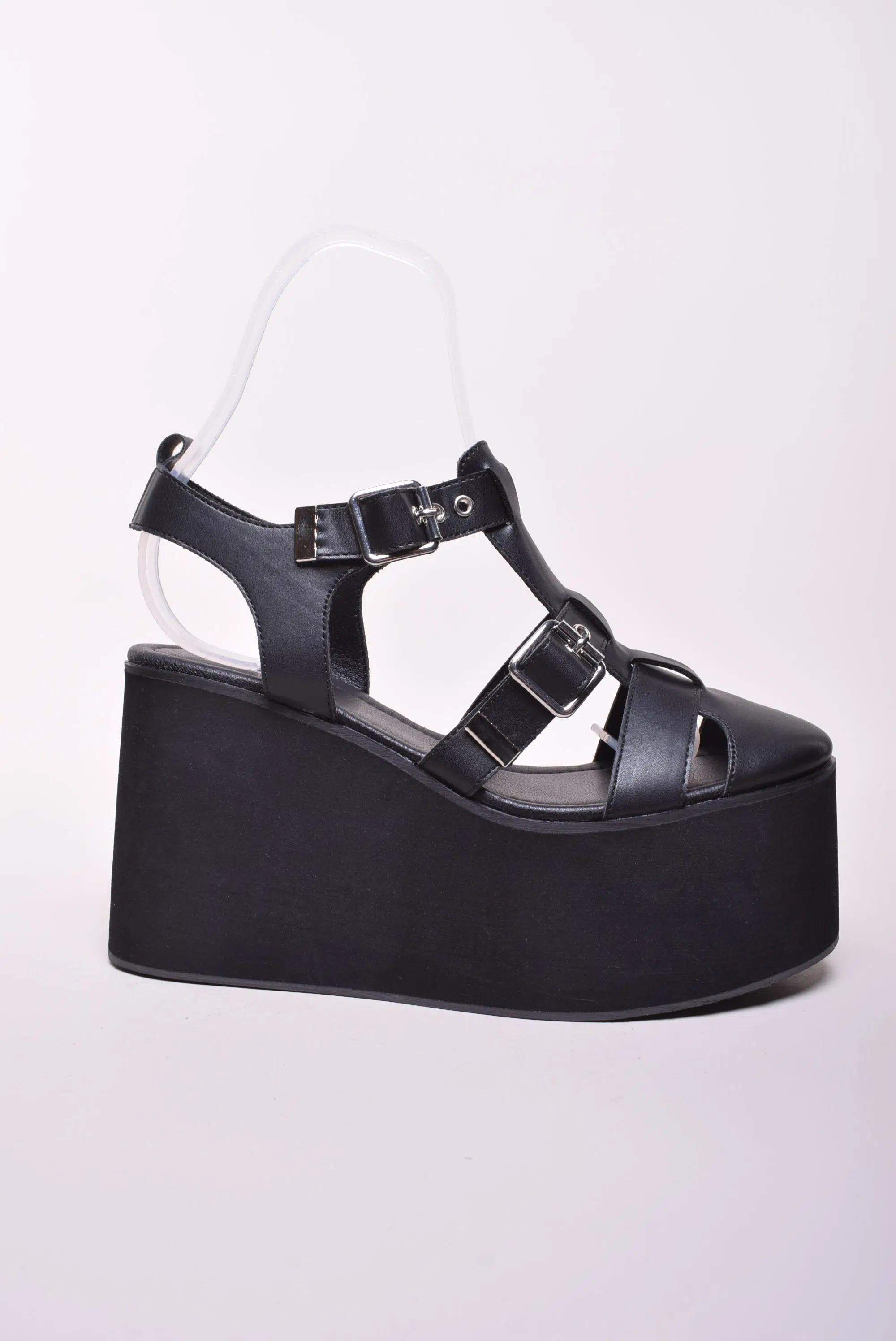 Sandale dama cu platforma decupati [0]