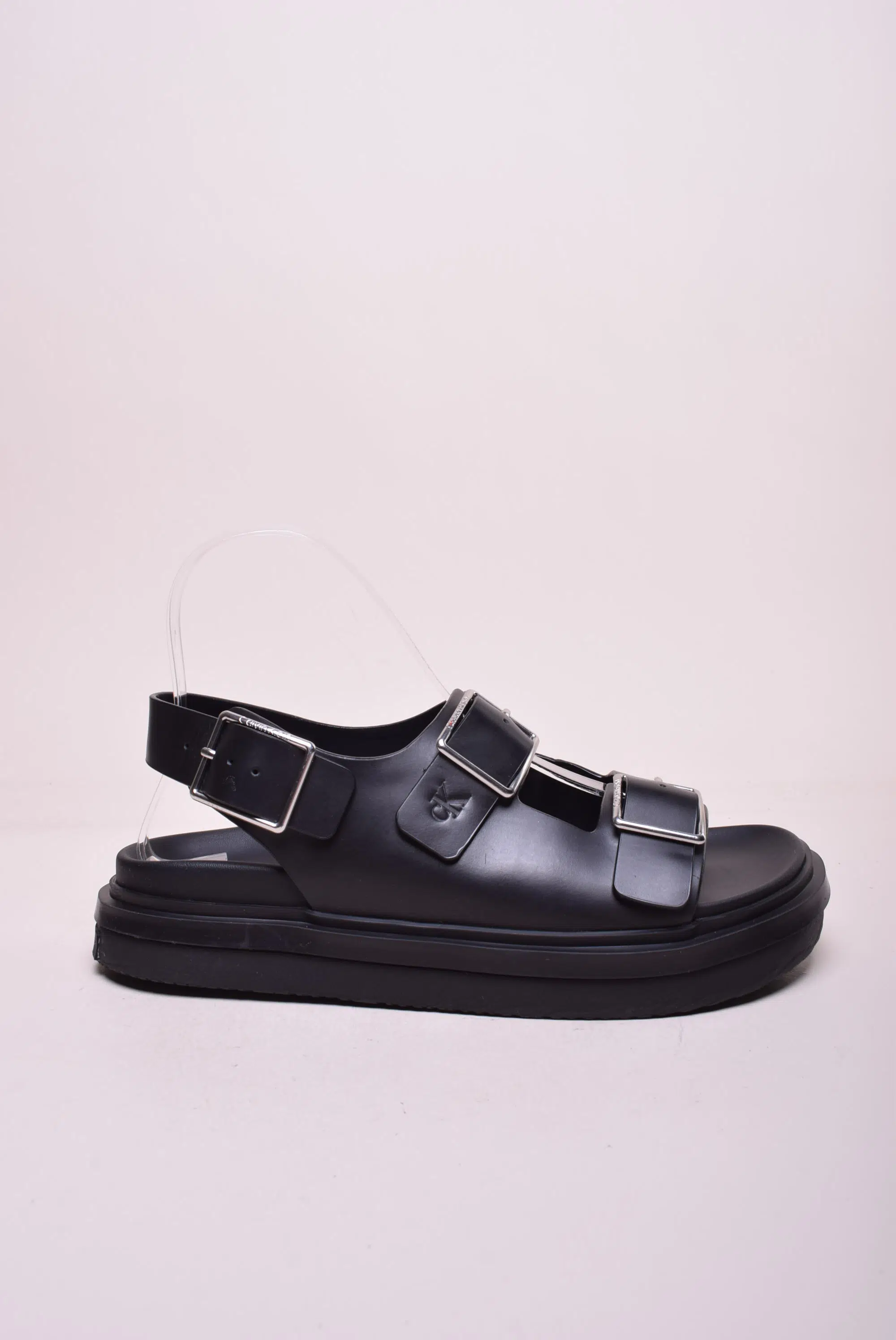 Încălțăminte damă - Sandale dama cu platforma Flat Molded Sandal Buckle