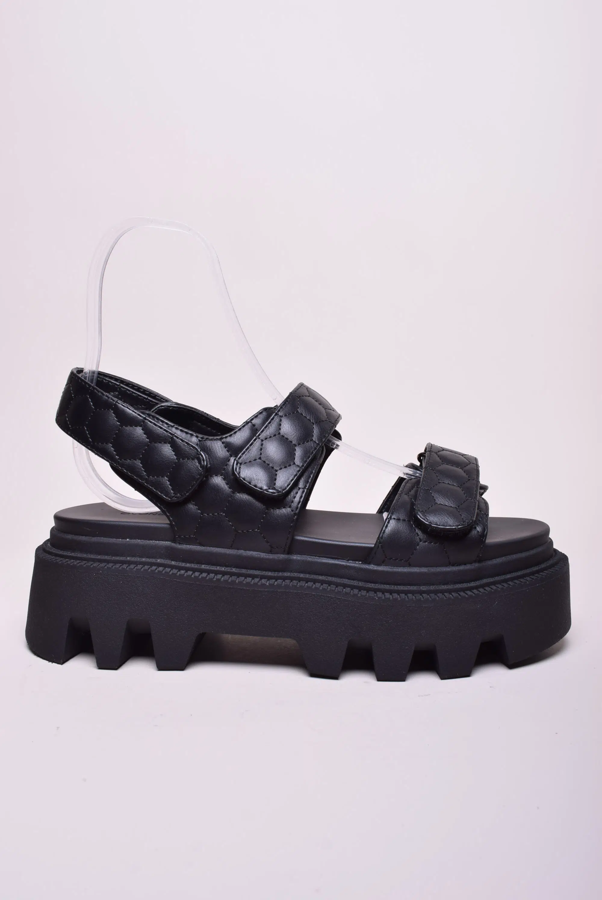 Sandale damă - Sandale dama cu platforma Wide Fit Nelly