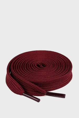Accesorii încălțăminte - Șireturi pentru încălțăminte sport, Vișiniu, Calitate premium, 110 cm x 0.8 cm