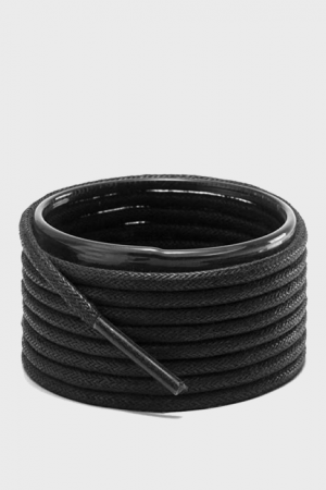 Toate produsele - Șireturi pentru pantofi clasici/casual, Negru, Cerate, Calitate premium, 110 cm x 0.3 cm