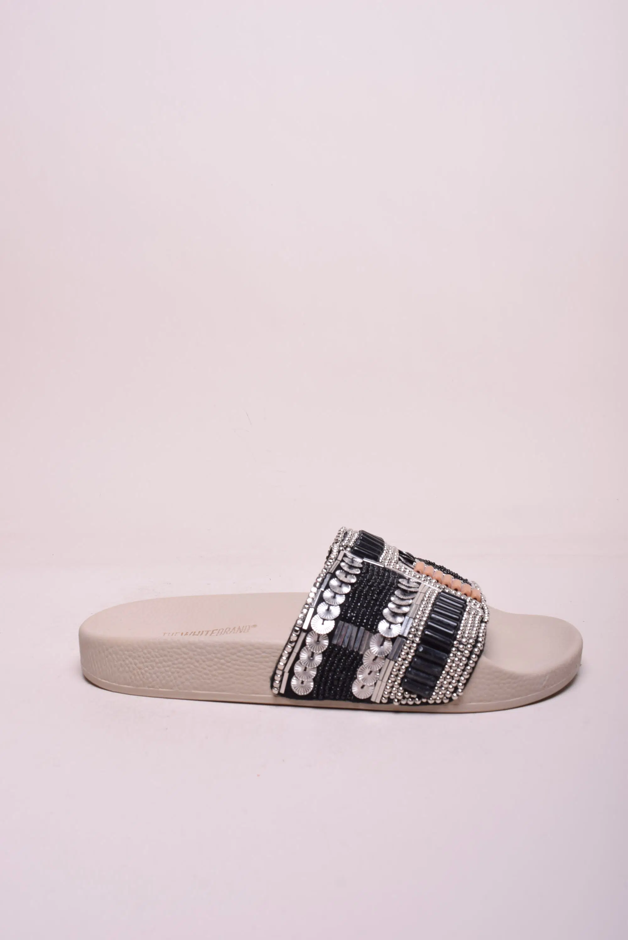 Încălțăminte damă - Slapi dama cu margele