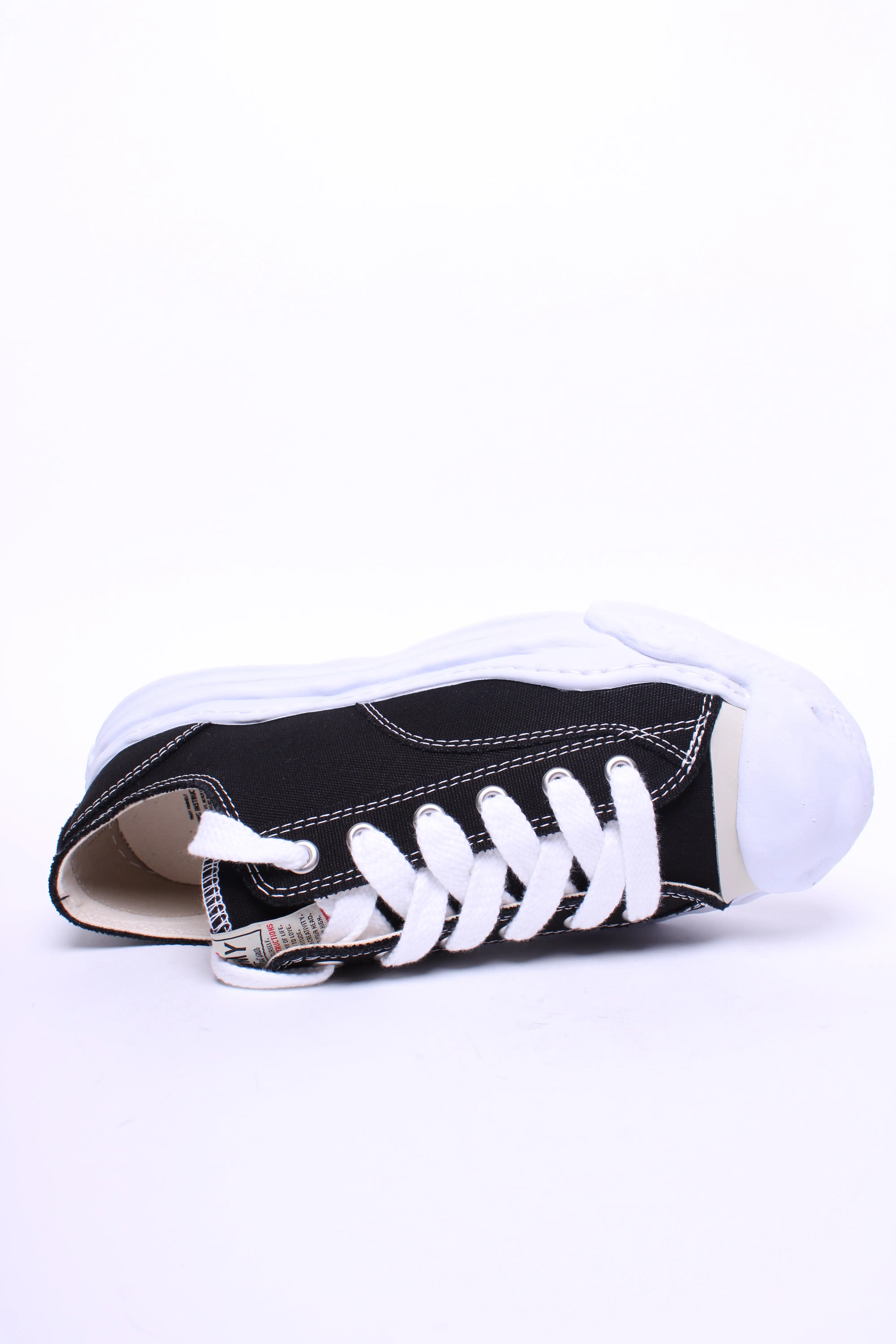 Sneakers barbati OG Sole Canvas Low "Hank Black" [3]