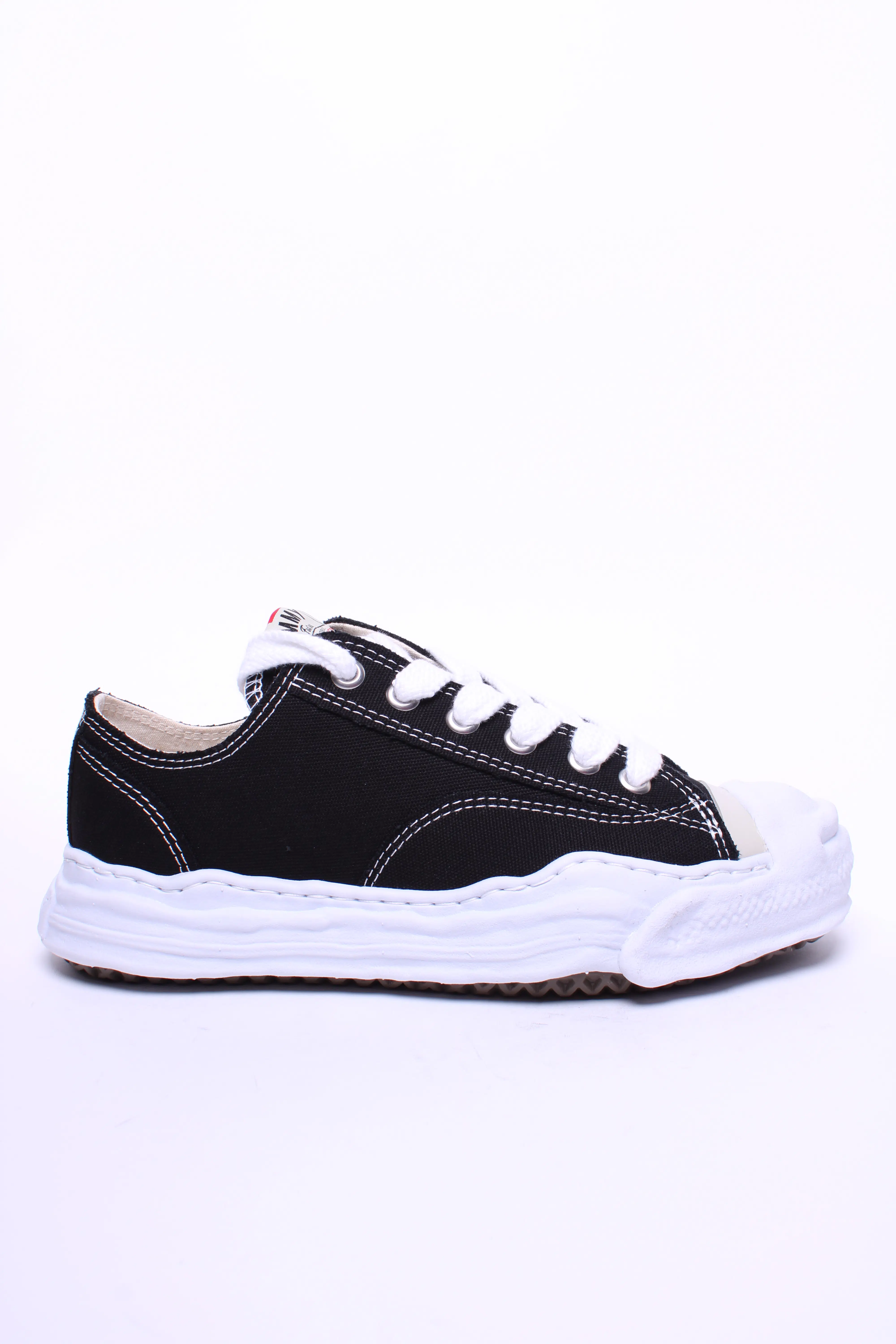 Încălțăminte bărbați - Sneakers barbati OG Sole Canvas Low "Hank Black"