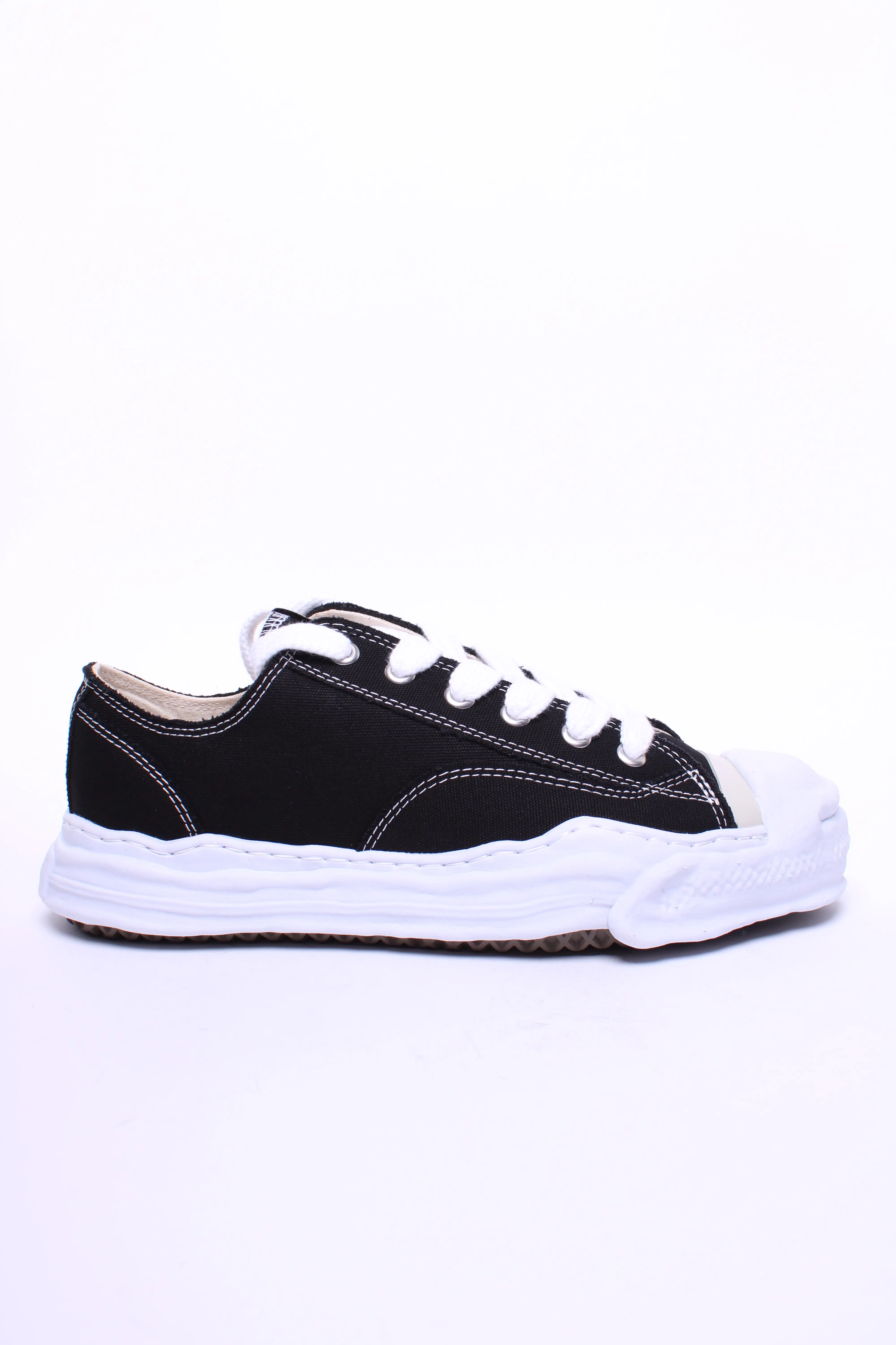 Sneakers barbati OG Sole Canvas Low "Hank Black" [0]