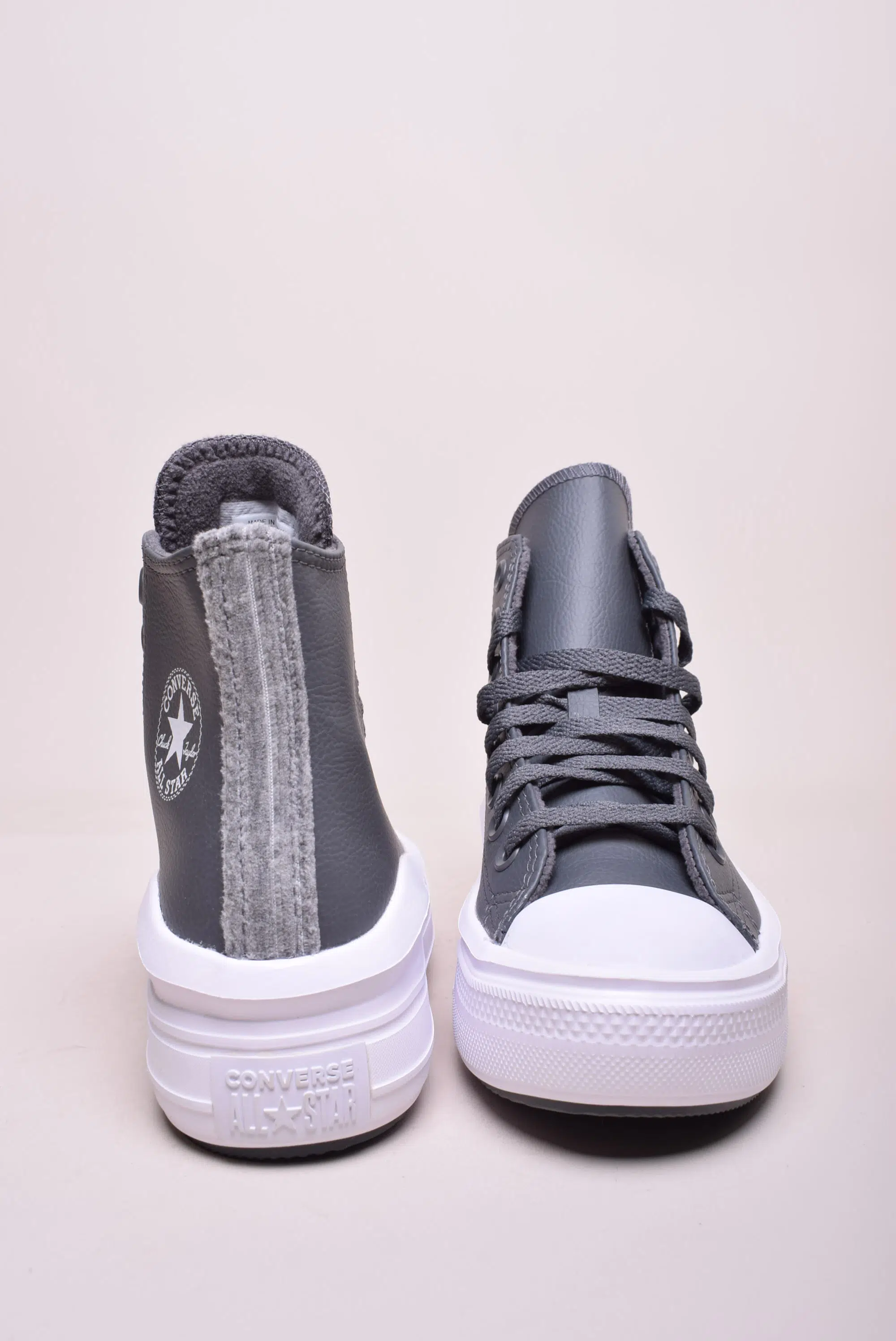Sneakers dama cu platforma All Star, captusite [2]