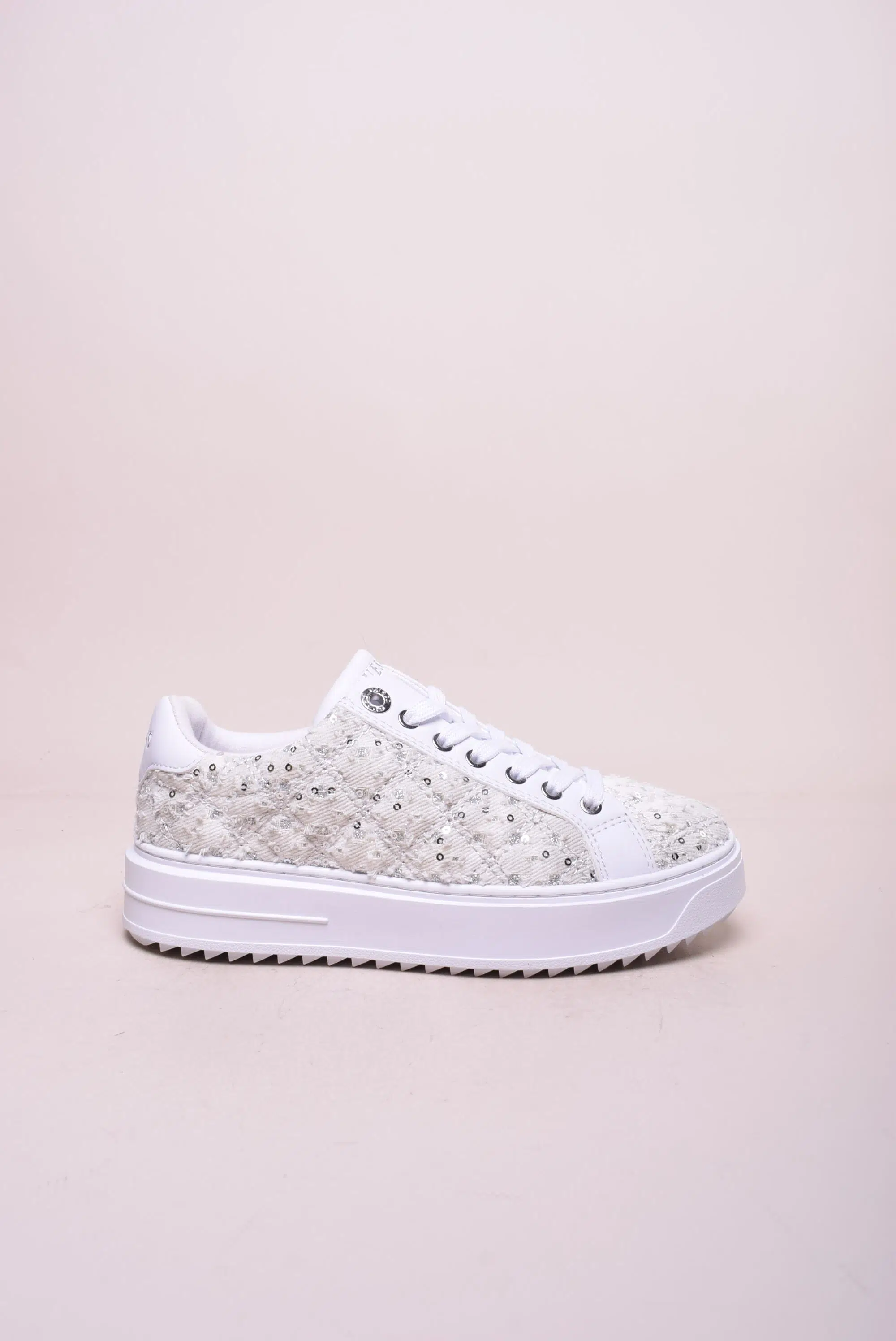 Produse încărcate recent - Sneakers dama cu platforma captusite, cu paiete