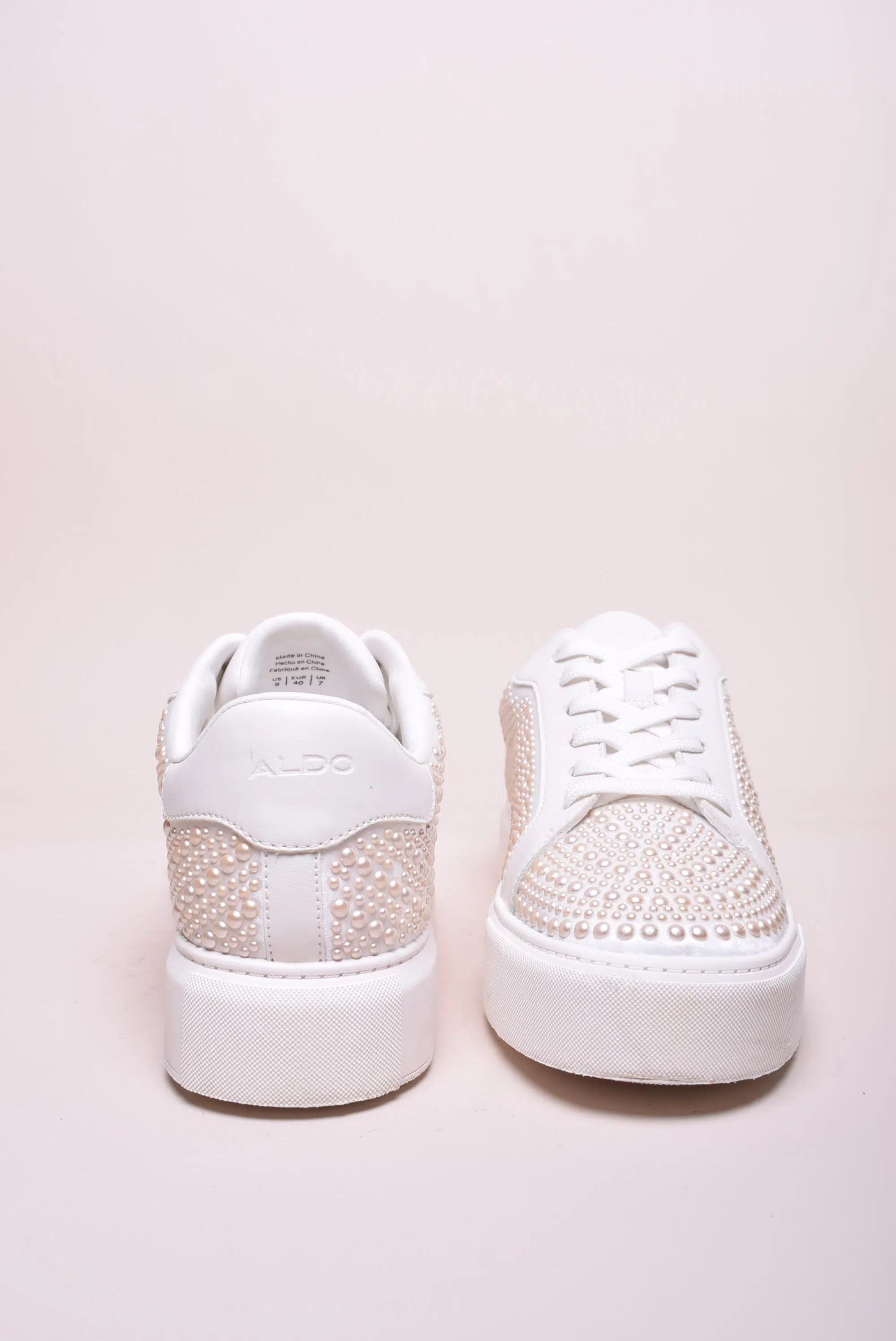 Sneakers dama cu platforma cu perle [2]
