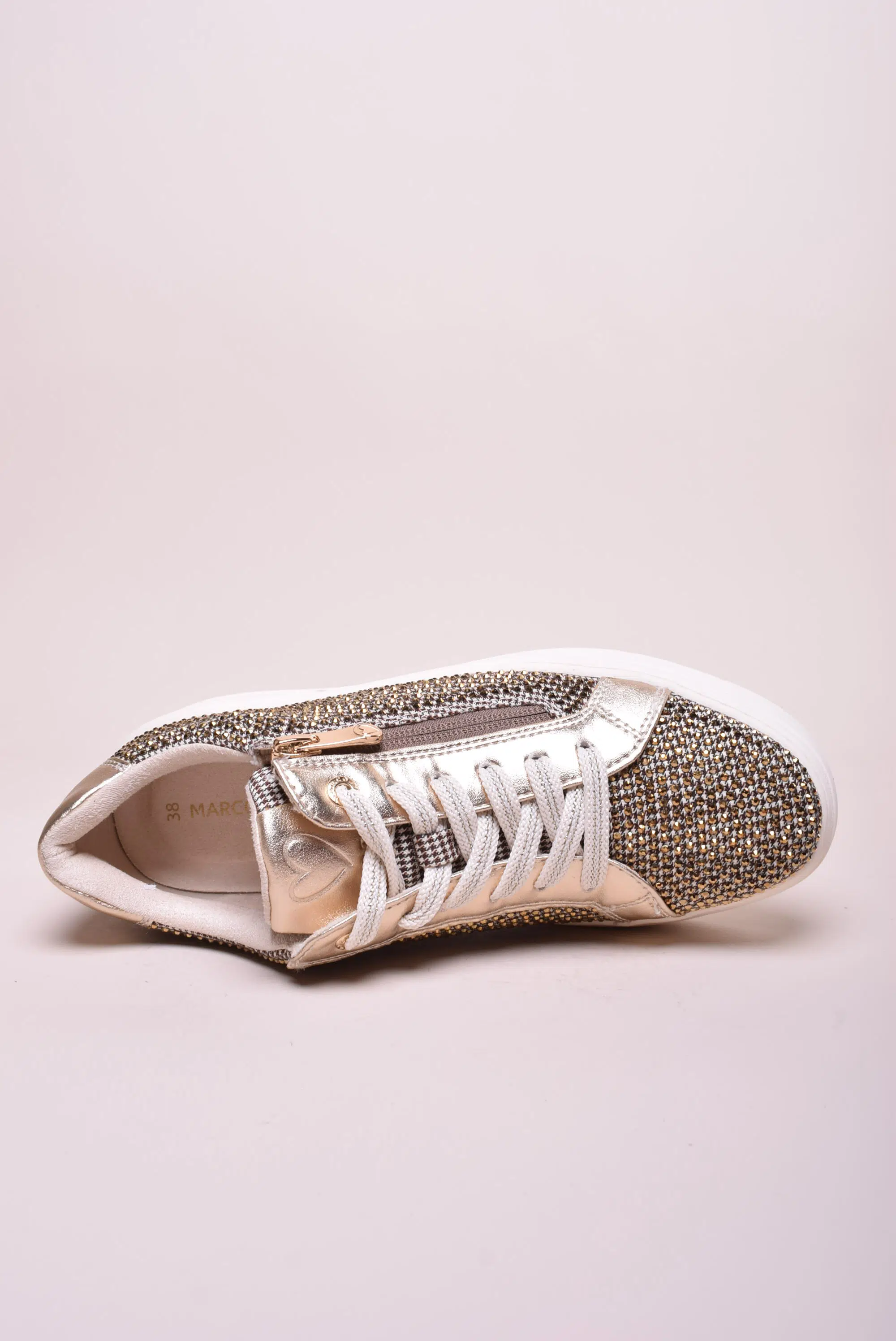 Sneakers dama cu platforma cu pietricele [3]