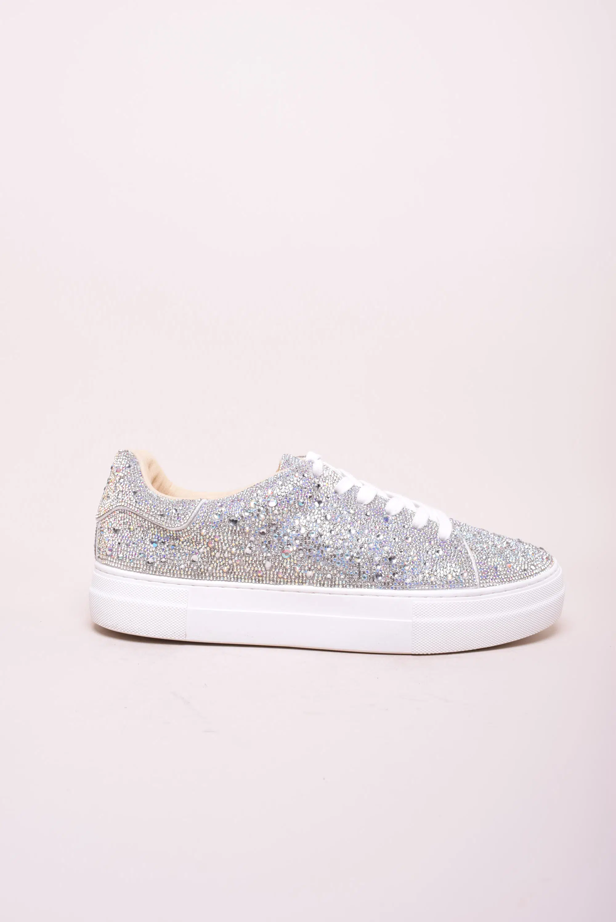 Sneakers dama cu platforma cu pietricele