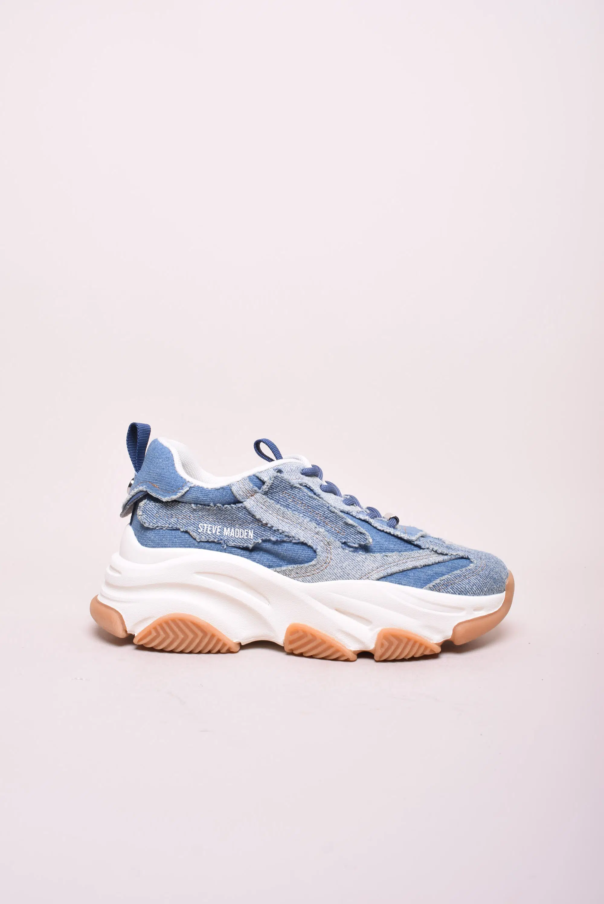 Sneakers dama cu platforma denim [0]