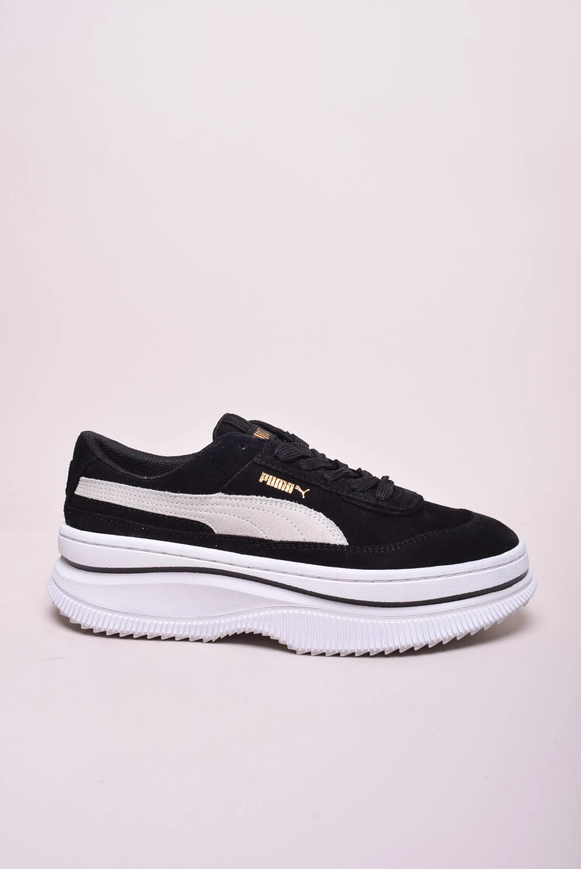 Pantofi sport și teniși damă - Sneakers dama cu platforma Deva Suede