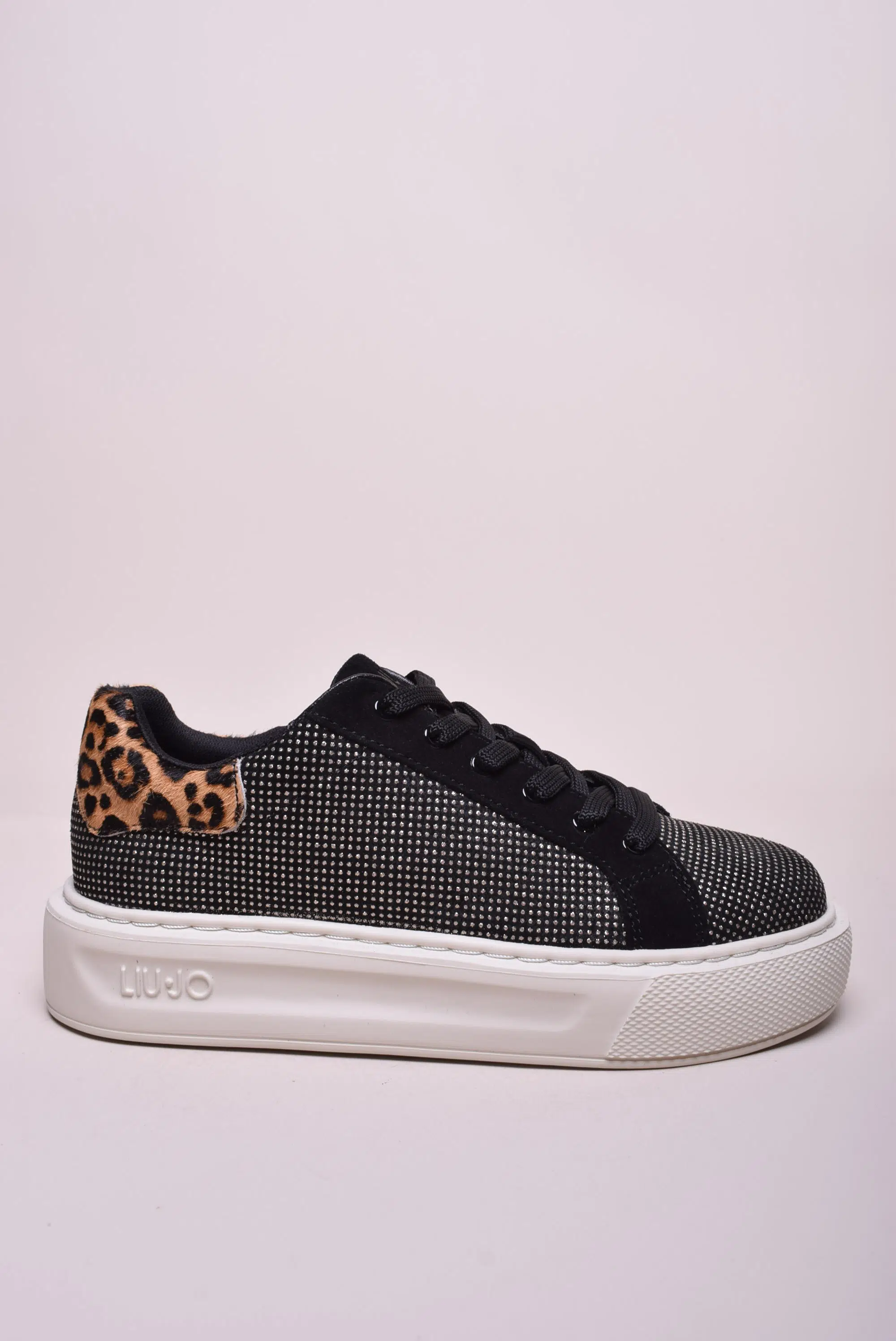 Sneakers dama cu platforma Kylie 1, cu pietricele [0]