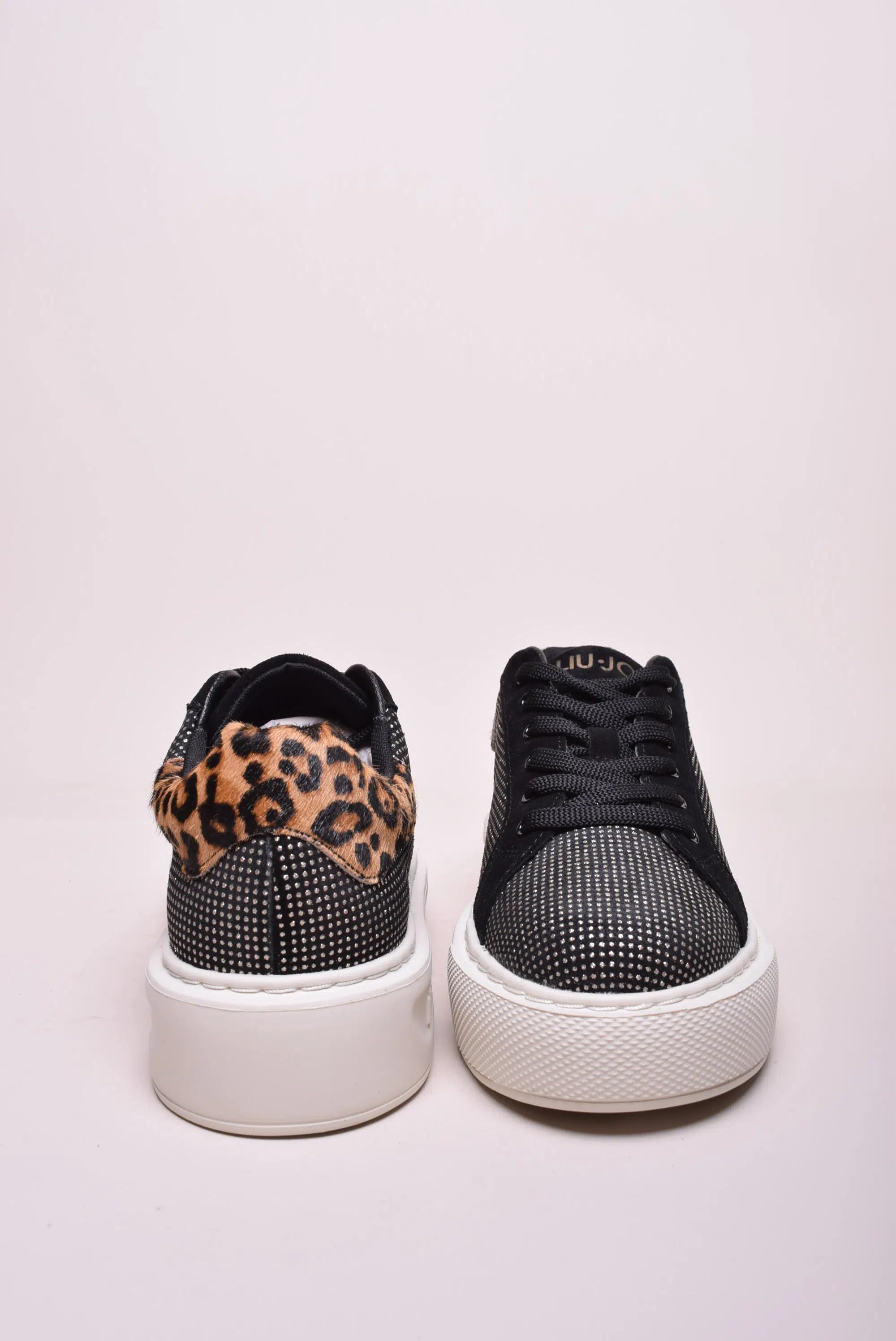 Sneakers dama cu platforma Kylie 1, cu pietricele [2]