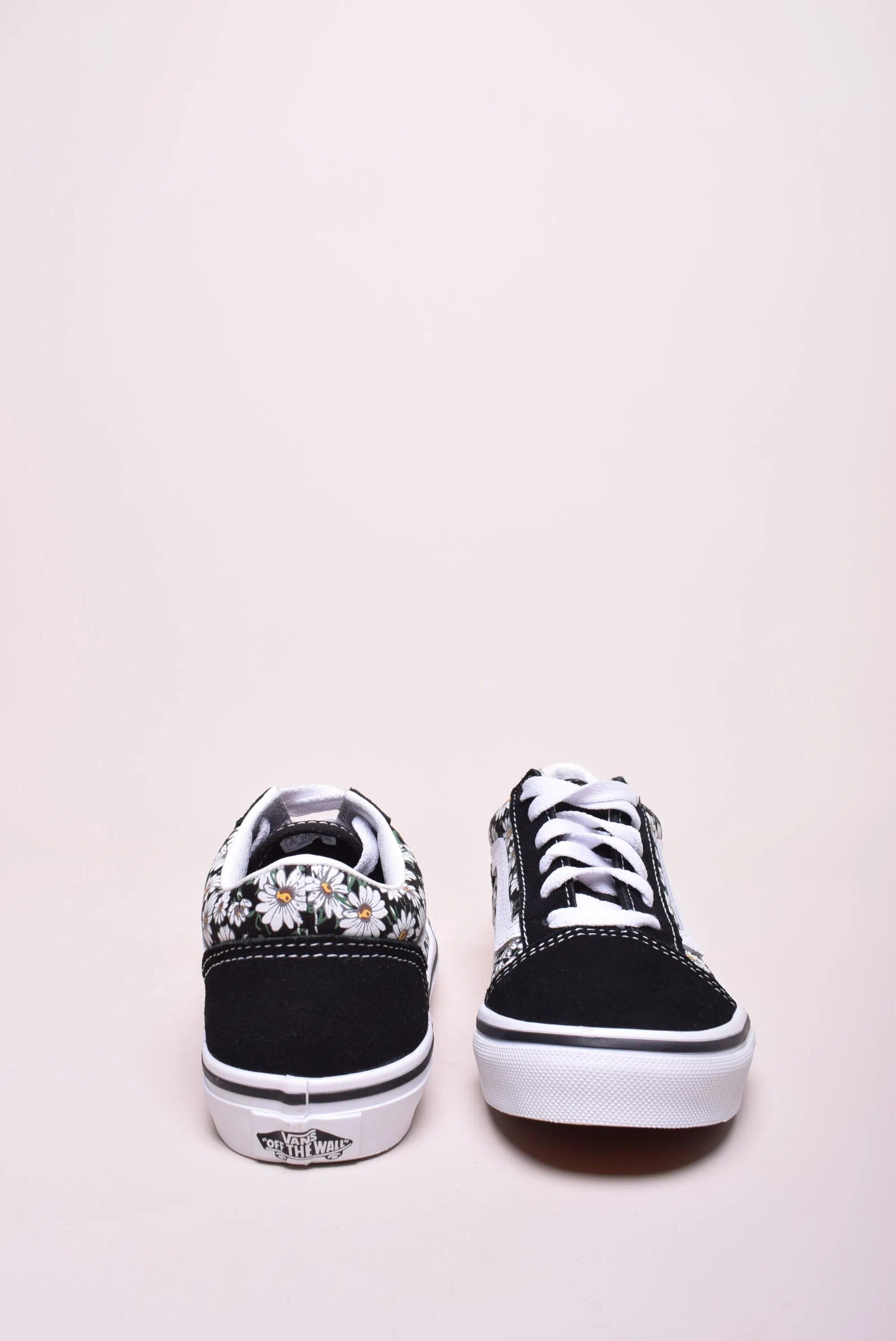 Tenisi fete Old Skool, cu floricele [2]