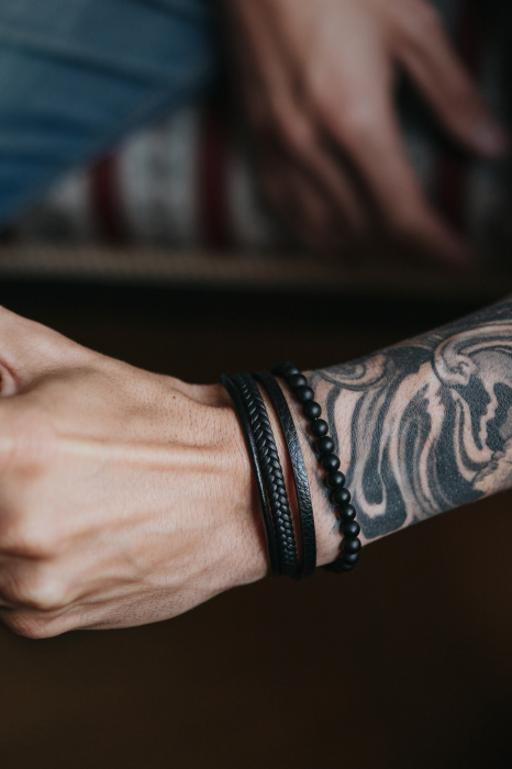 Bratara barbati din piele [2]