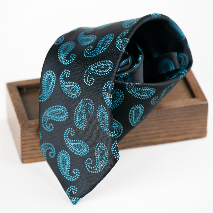 Cravata matase model paisley [3]