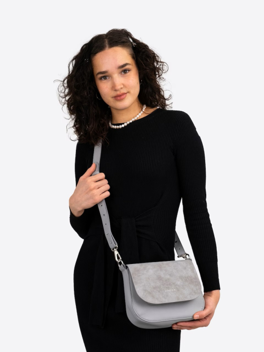 Geantă Crossbody Gri [7]