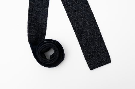 Cravată handmade mătase tricotată [0]