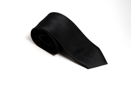 Cravată neagră elegantă [0]