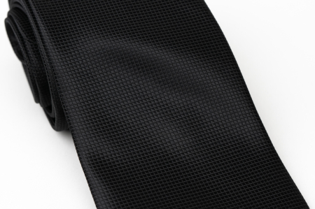Cravată neagră elegantă [1]