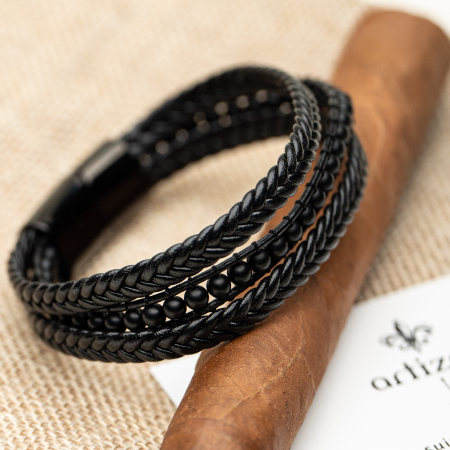 Bratara din piele pentru barbati [0]