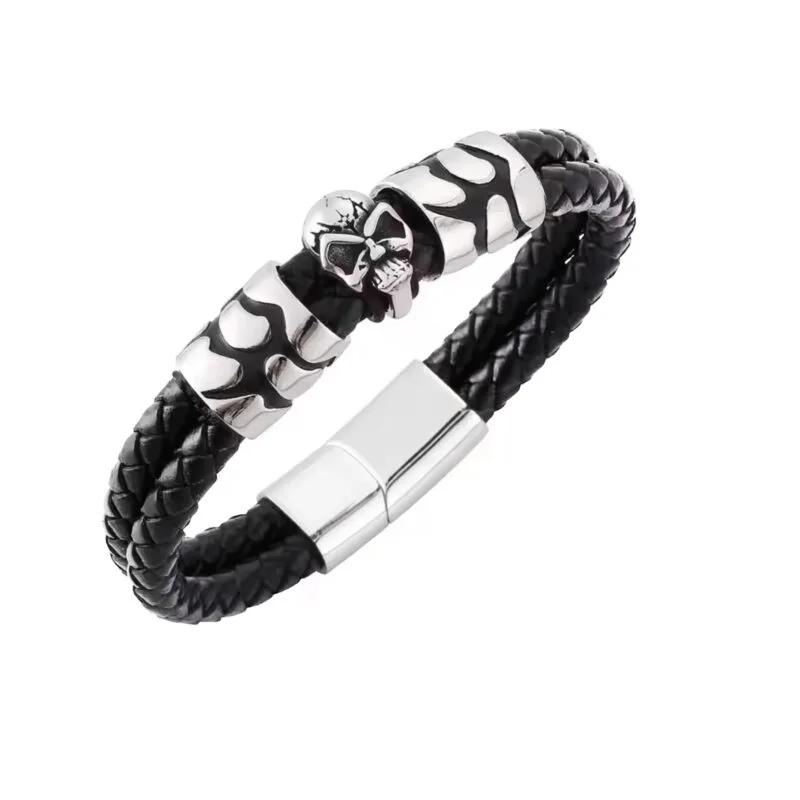 Bratari - Bratara din piele tip Cruce