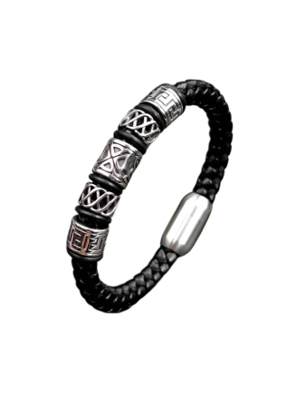 Bratara din piele tip Viking [0]