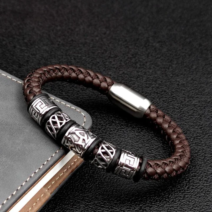 Bratara din piele tip Viking [2]